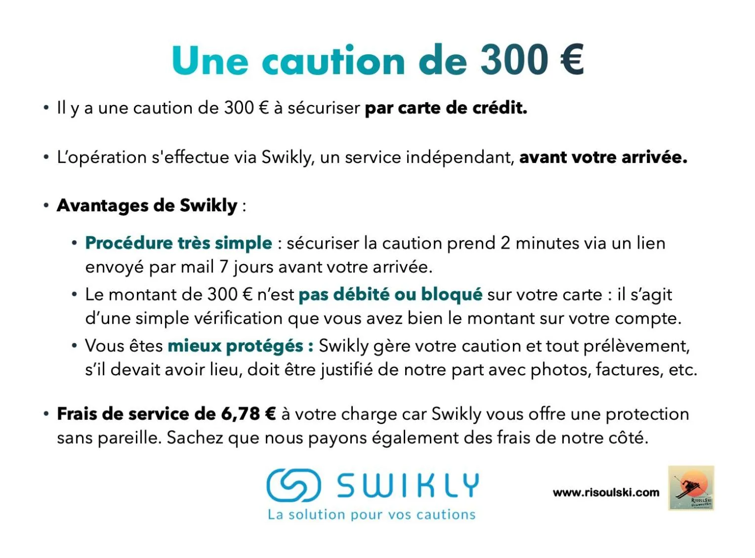 Text overlay in RisoulSki Antarès - Piscine et Sauna