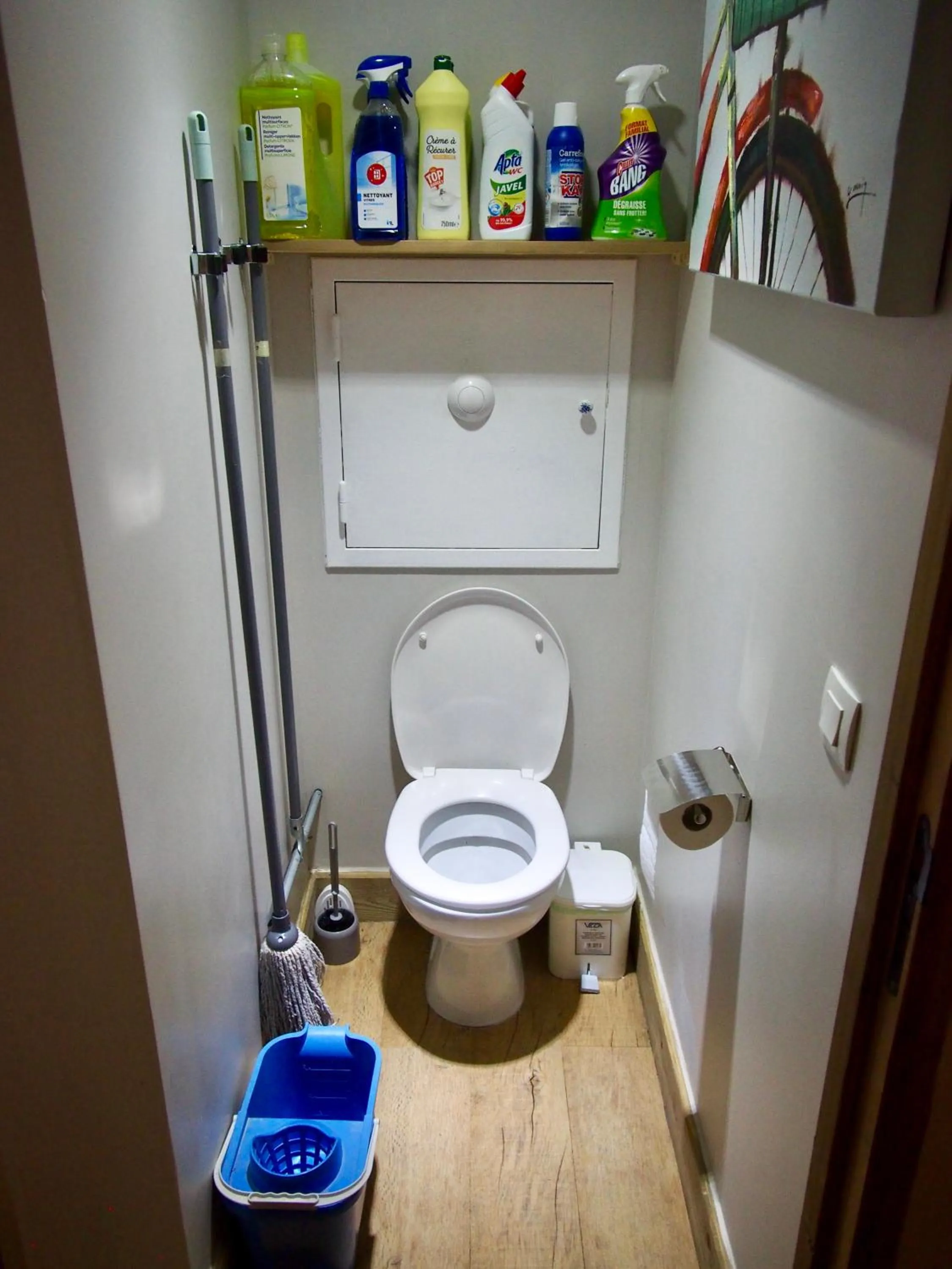 Toilet in RisoulSki Antarès - Piscine et Sauna