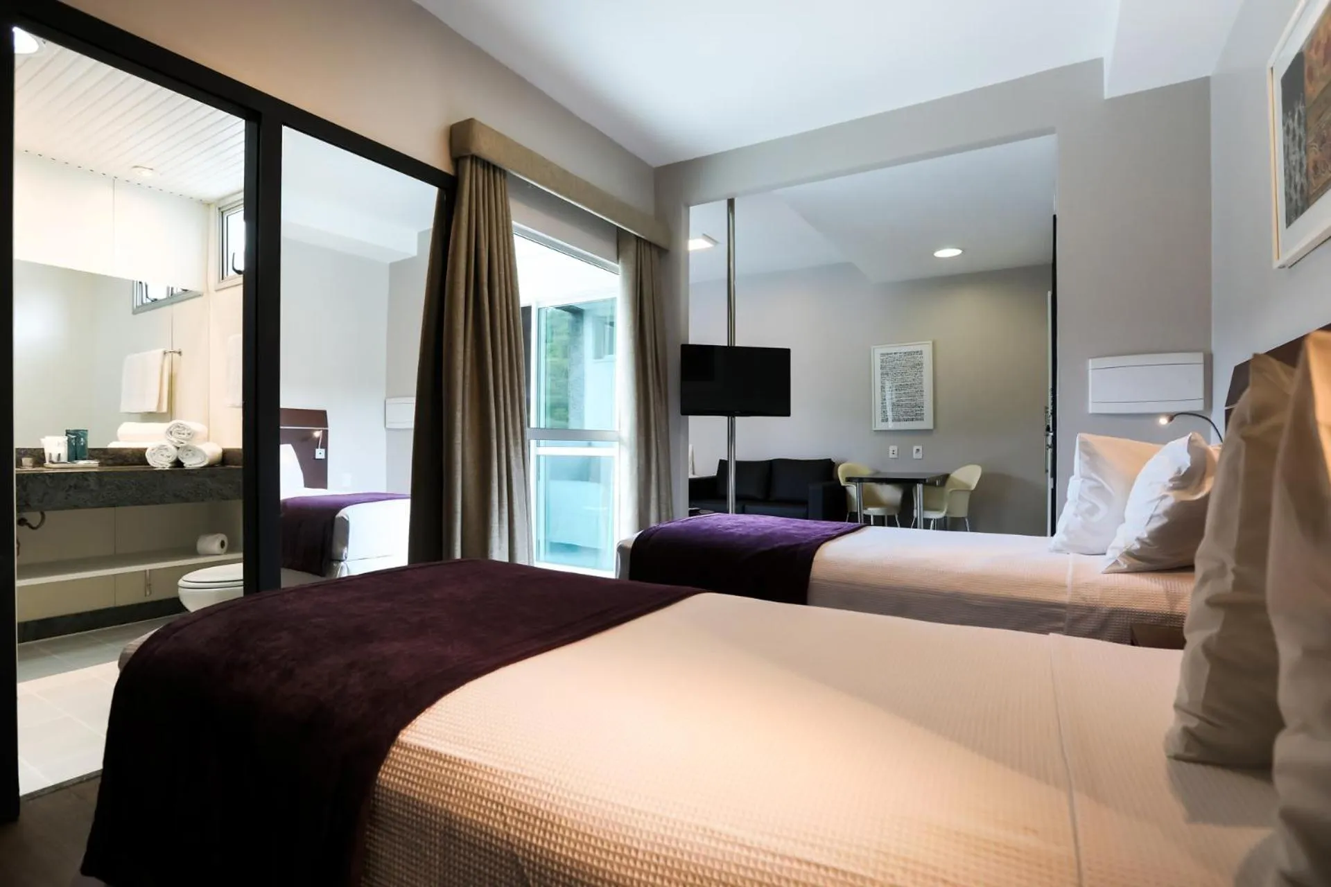 Bedroom, Bed in San Diego Suites Ipatinga