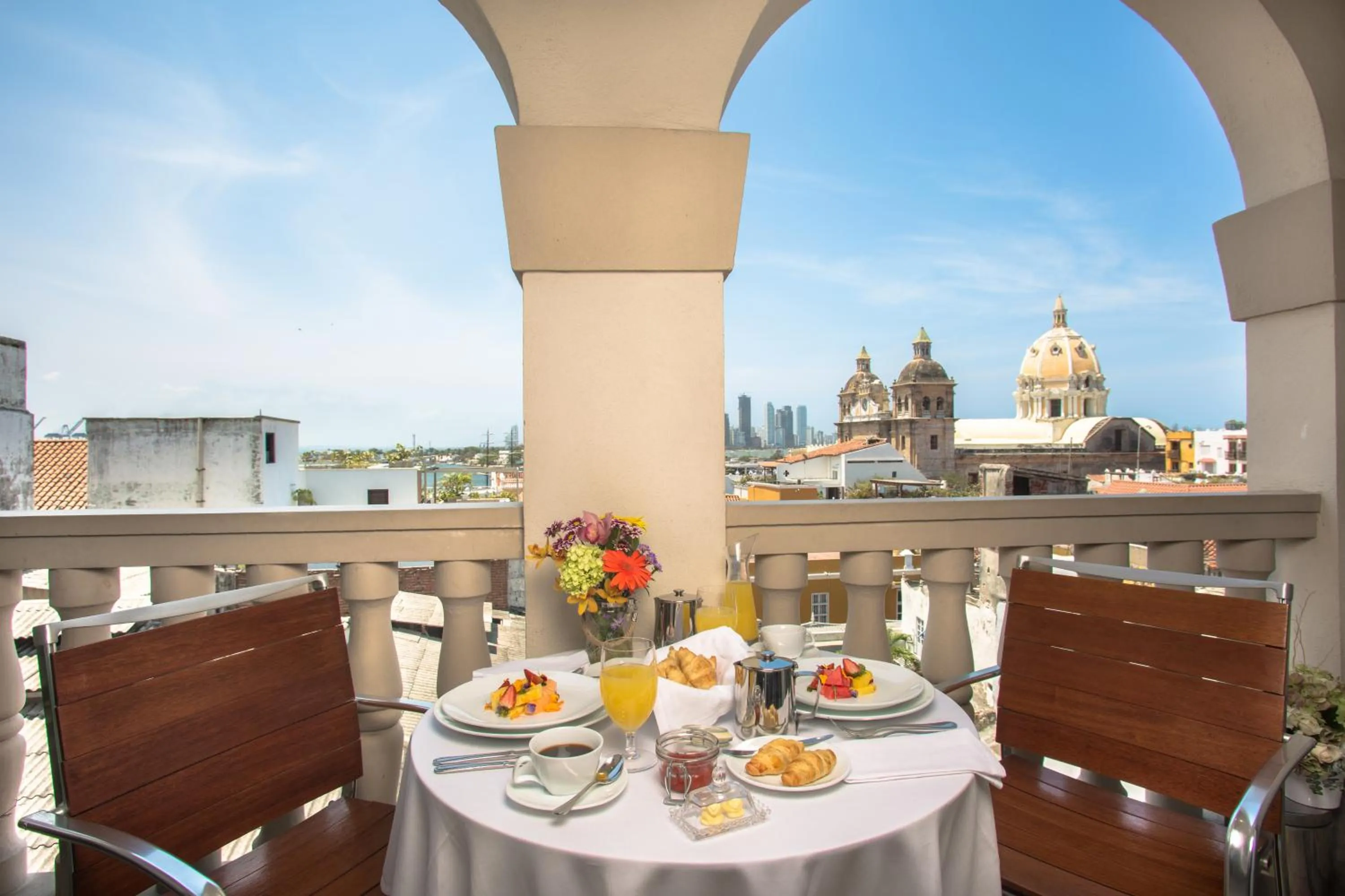 Balcony/Terrace in Movich Hotel Cartagena de Indias