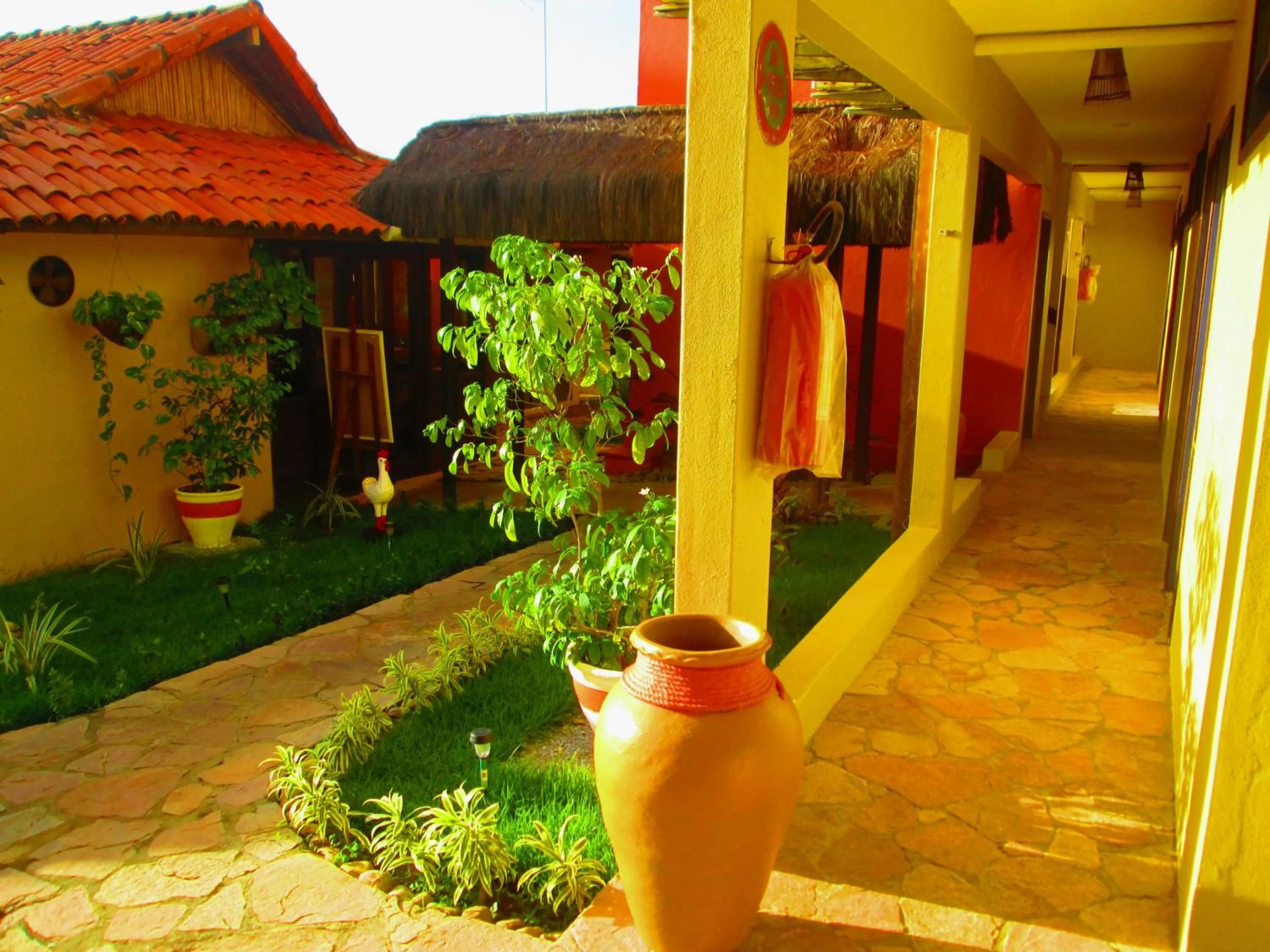 Garden in Pousada do Galo