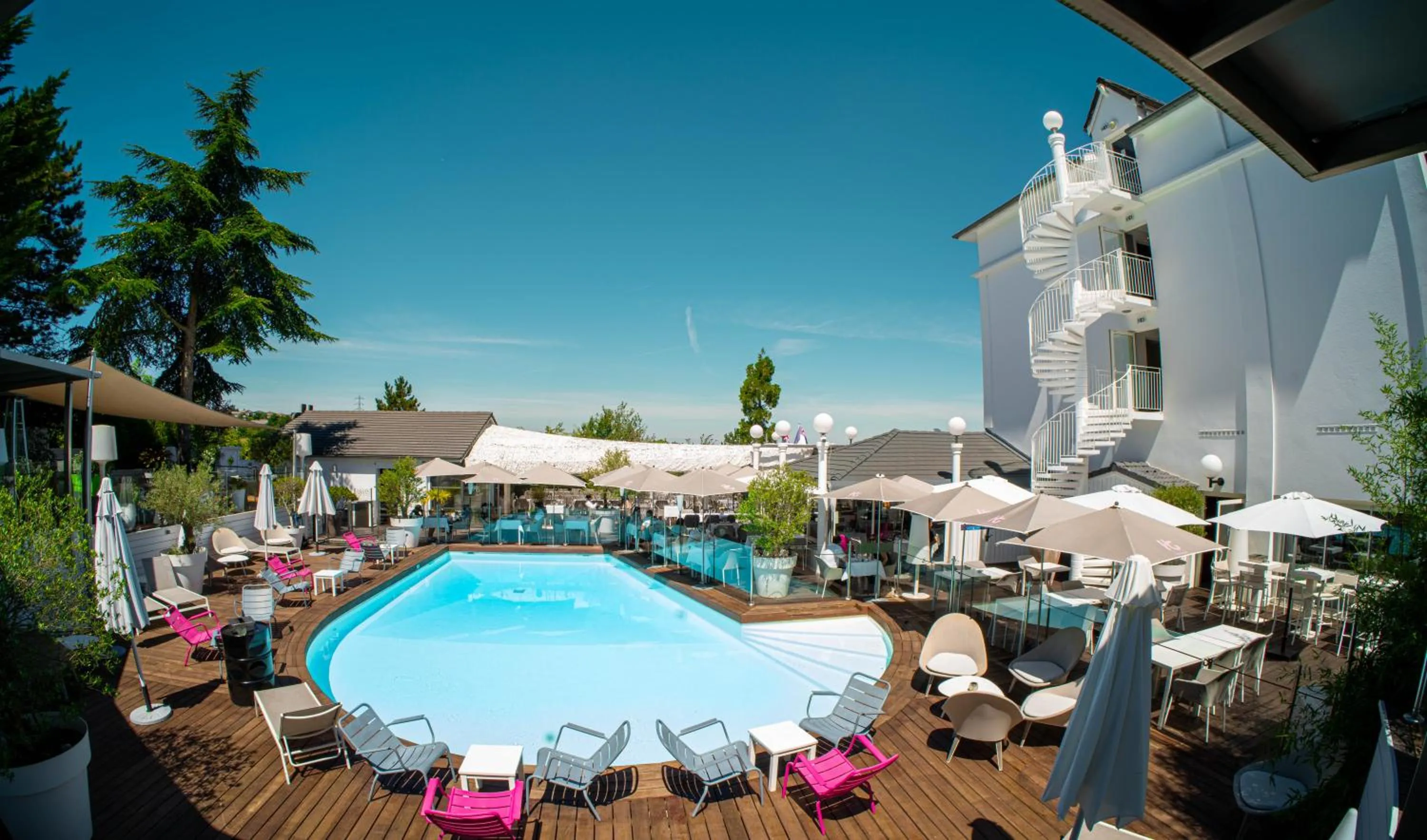 Patio in Hotel Du Golf