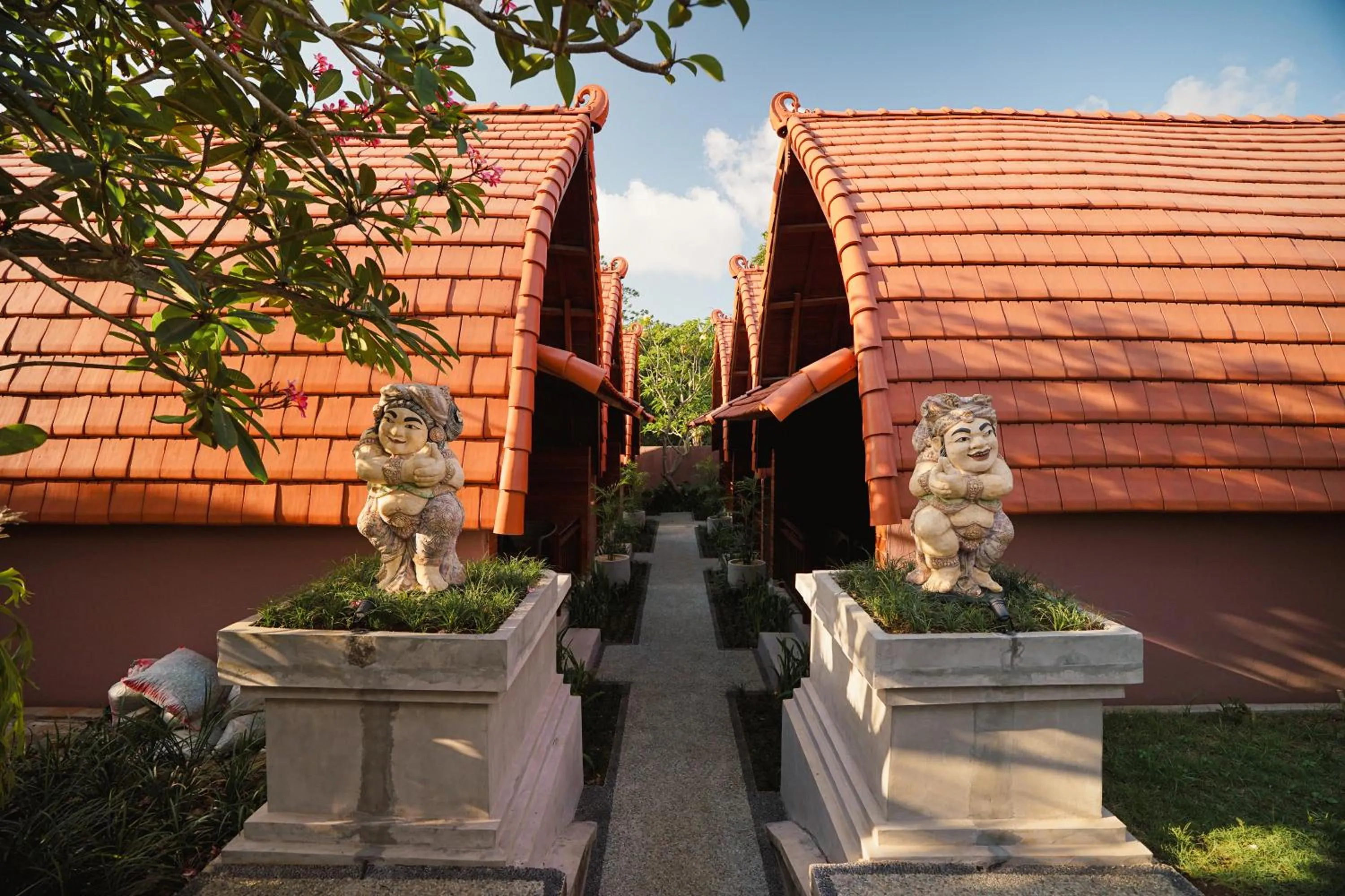 Property building in Uma Mani Villa Jimbaran