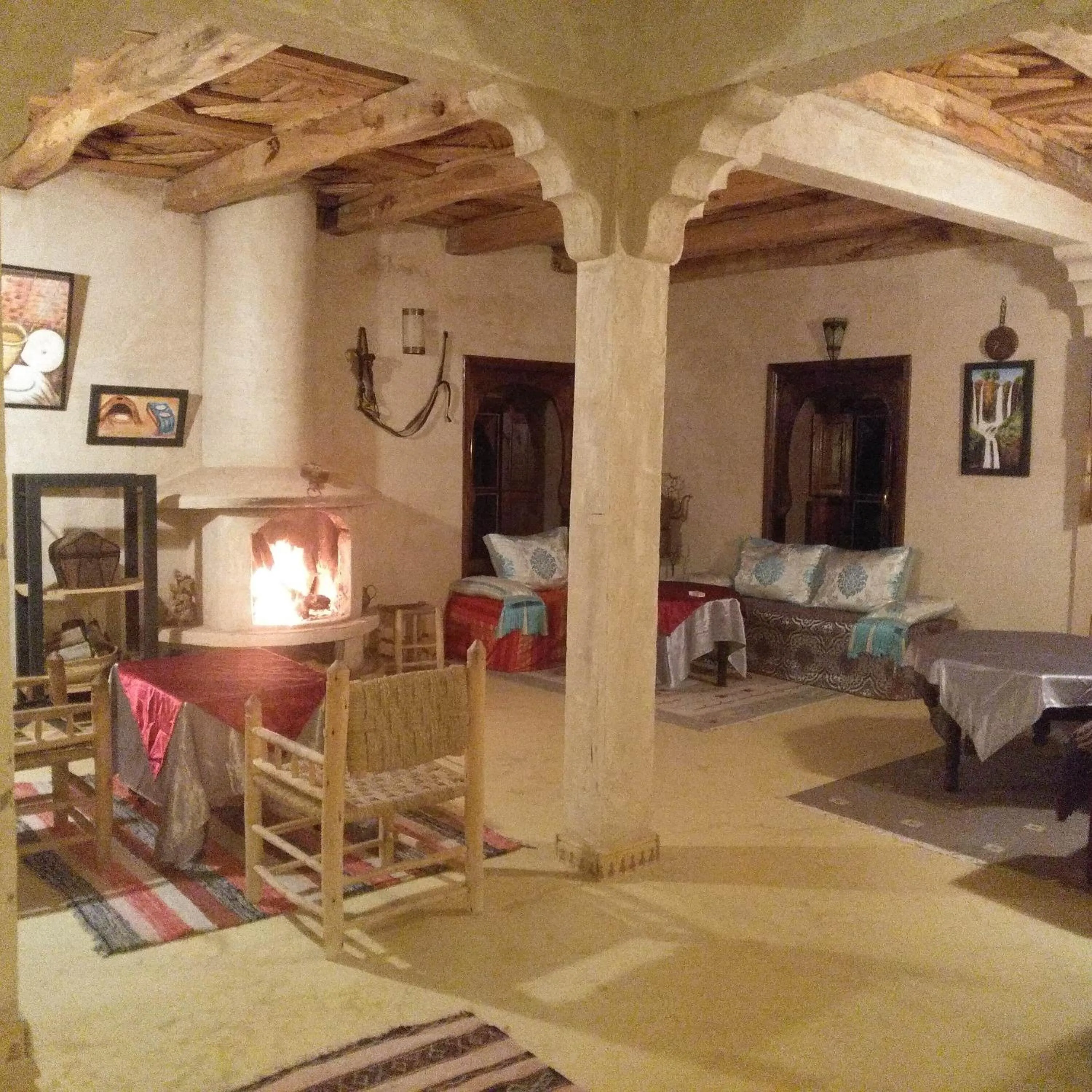 Living room in Chambre d'hôtes aya