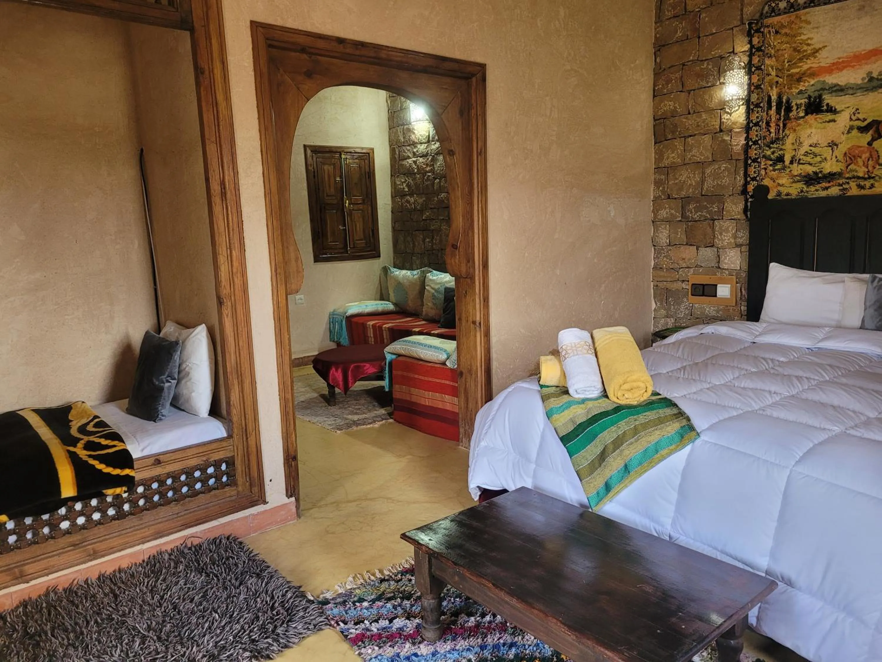 Bedroom, Bed in Chambre d'hôtes aya