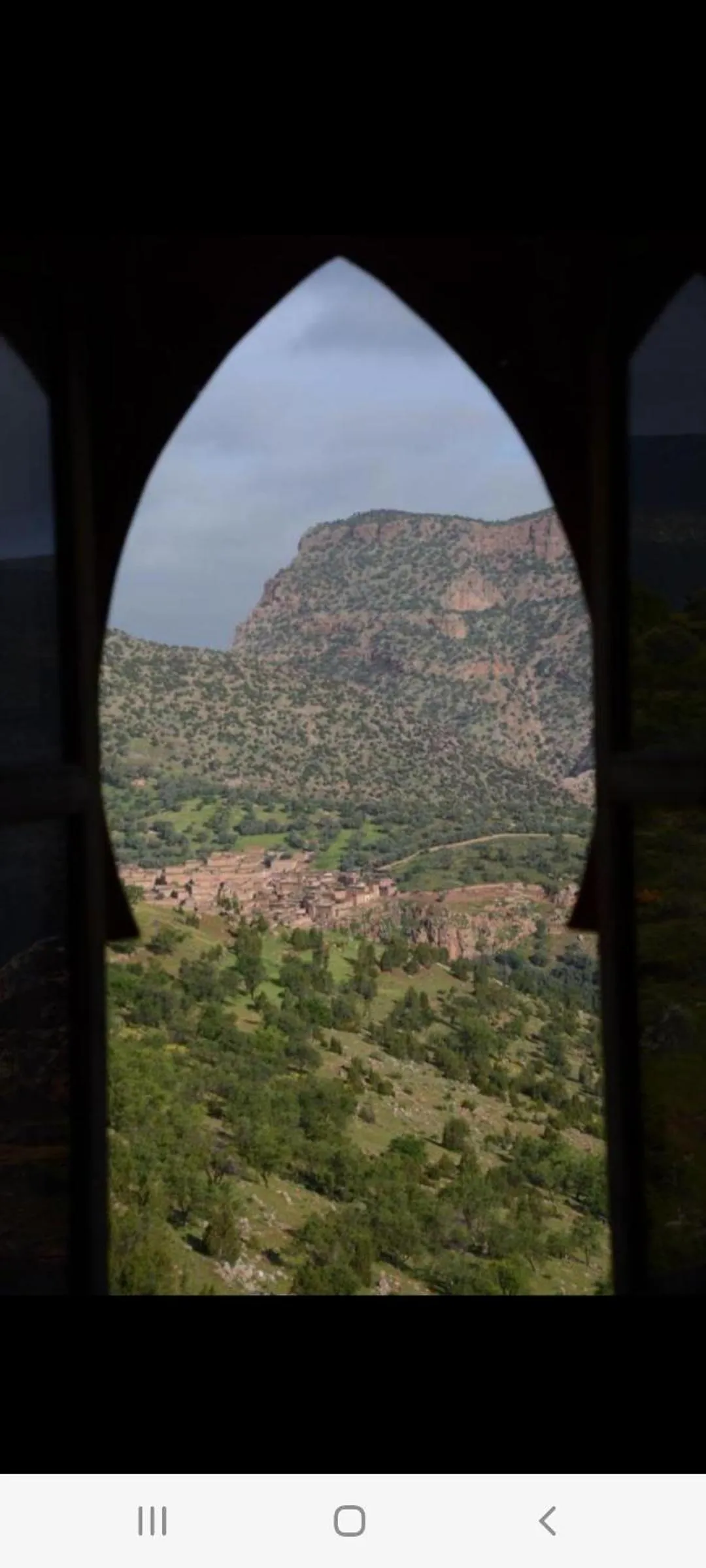 View (from property/room) in Chambre d'hôtes aya