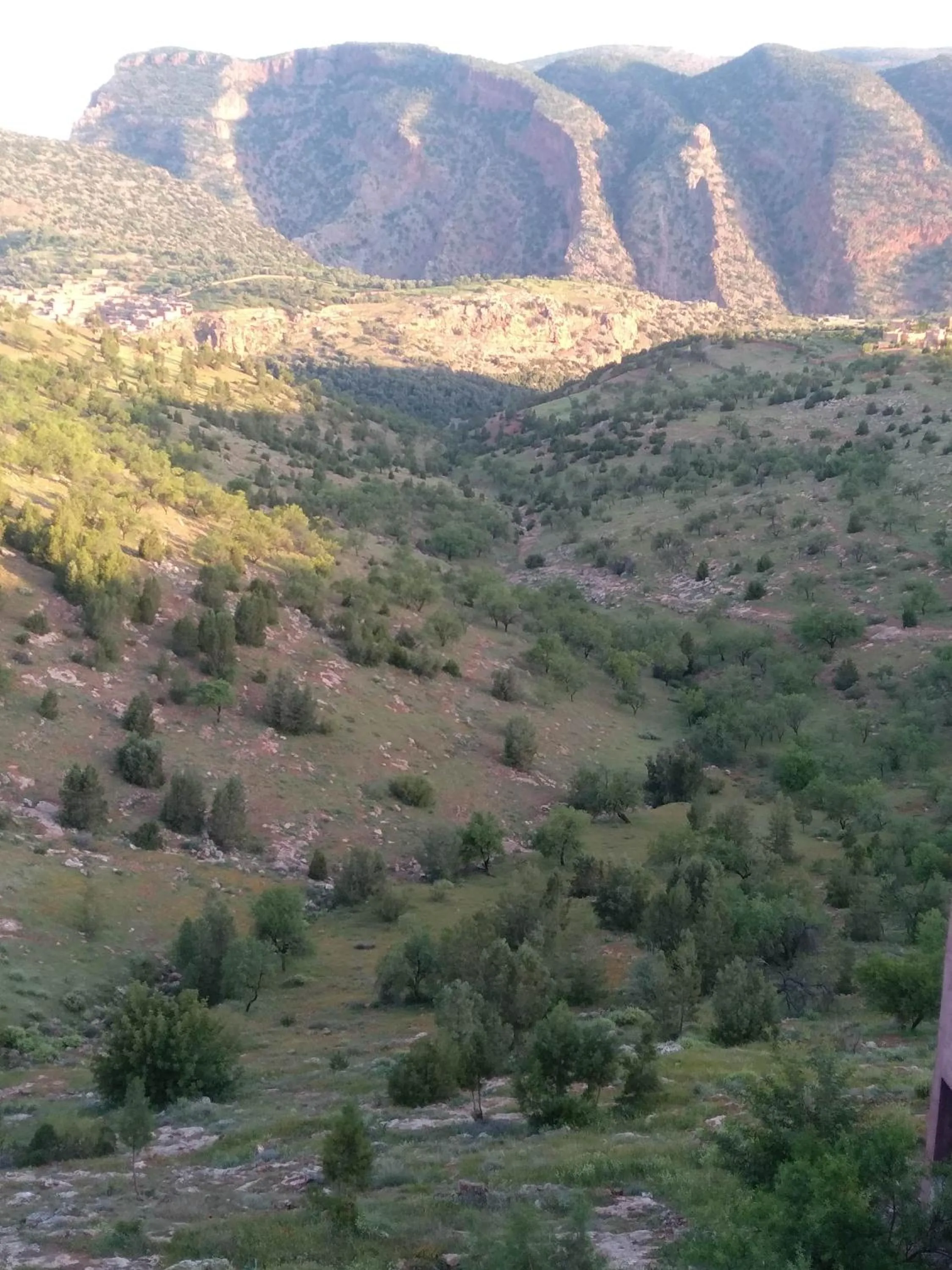 Mountain view in Chambre d'hôtes aya