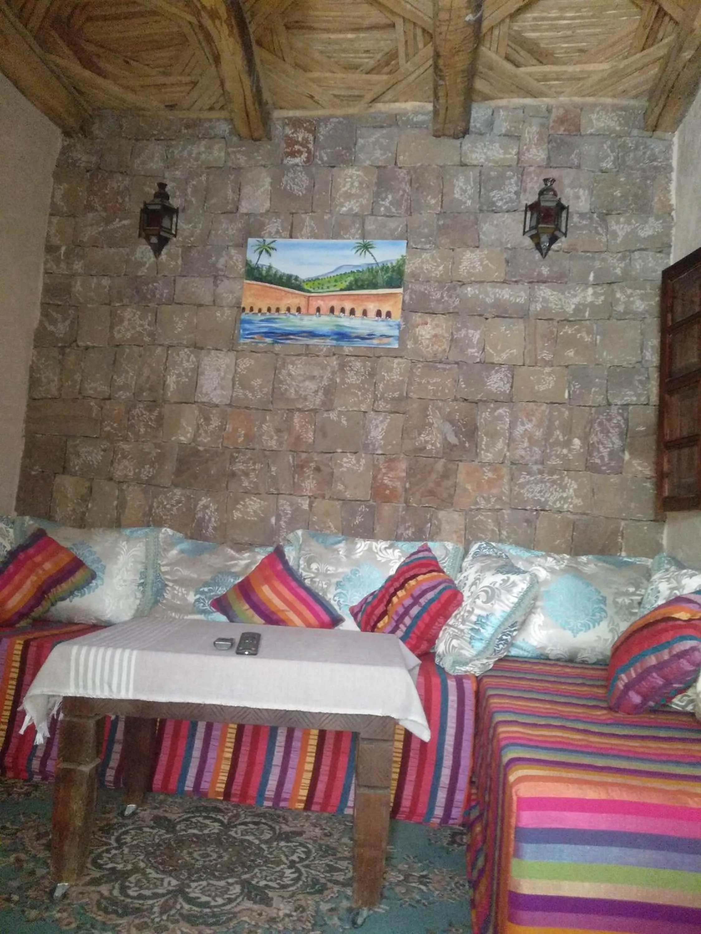 Living room in Chambre d'hôtes aya