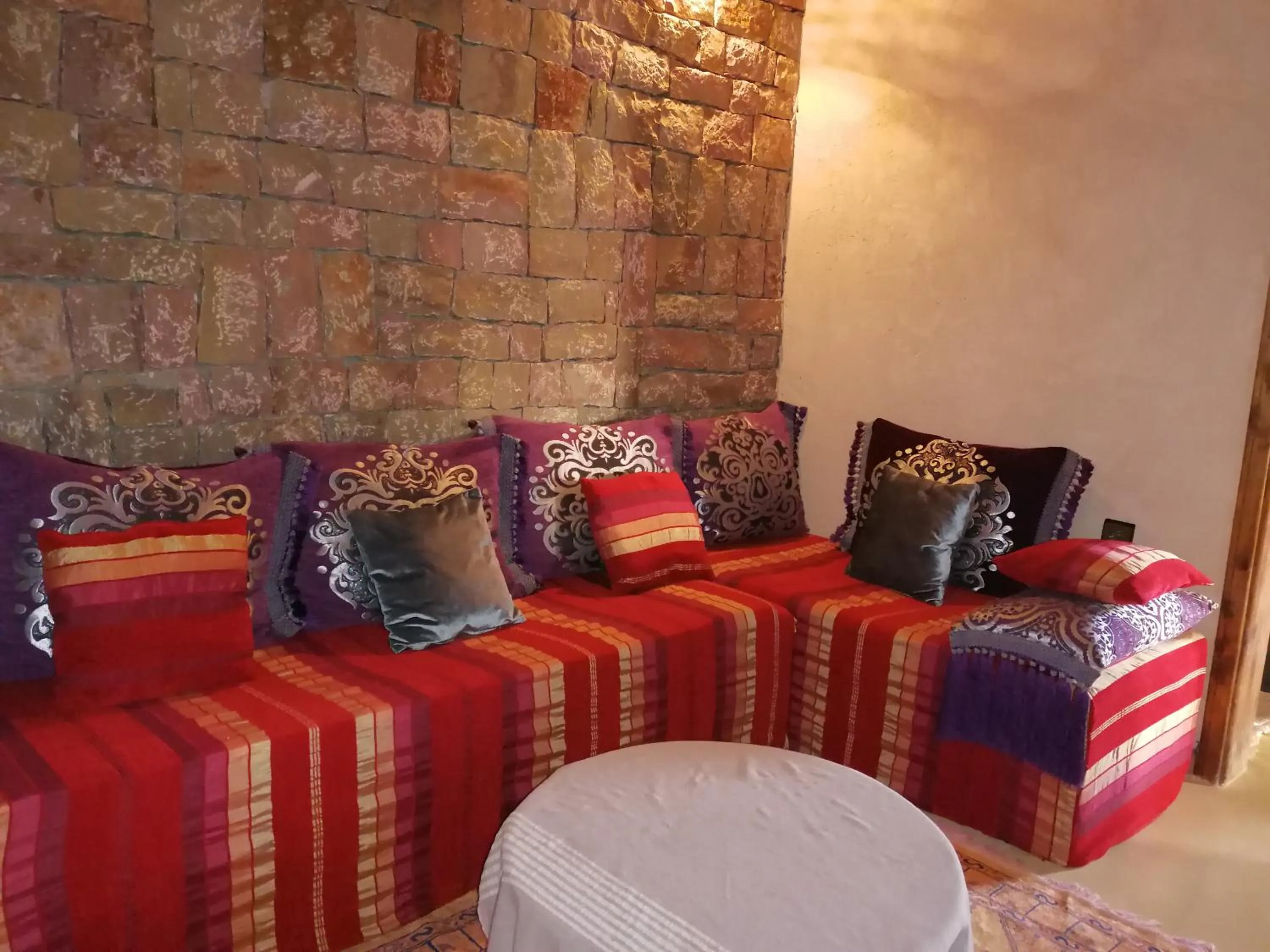 Living room in Chambre d'hôtes aya