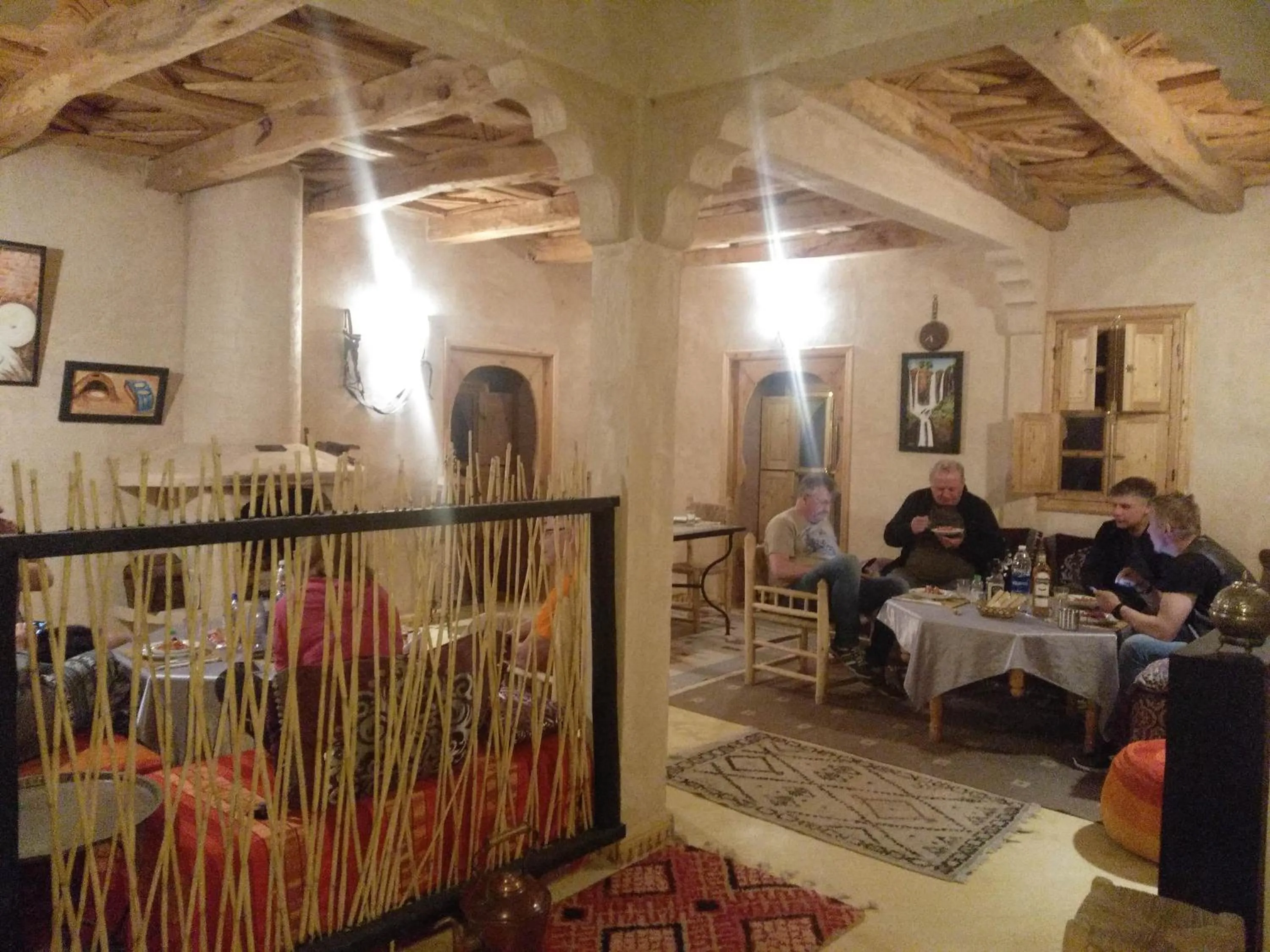 Living room in Chambre d'hôtes aya