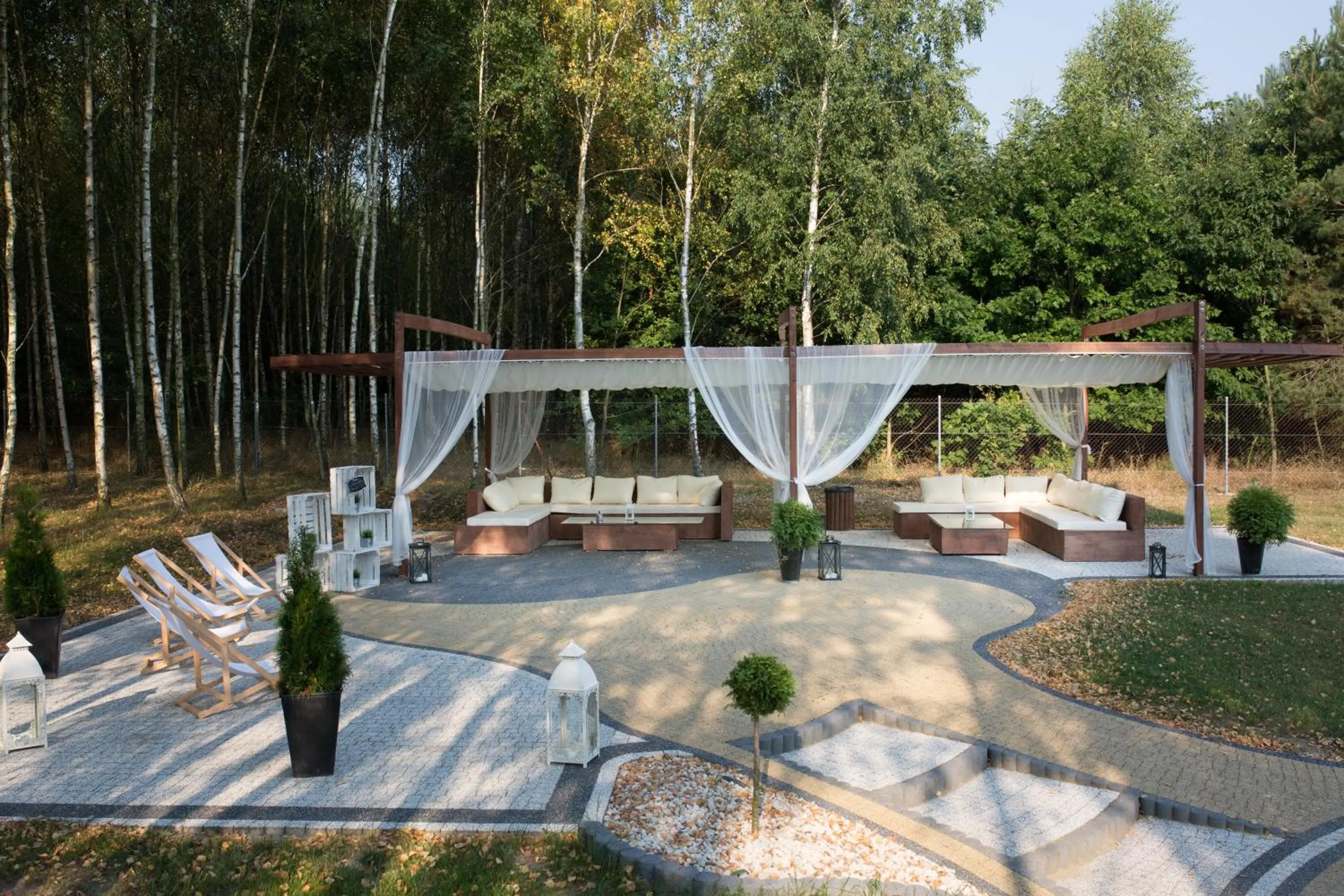 Patio in Gościniec Pod Lasem
