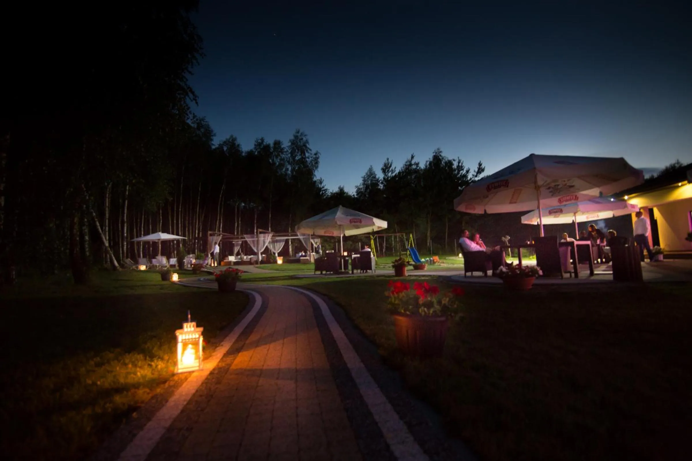 Patio in Gościniec Pod Lasem