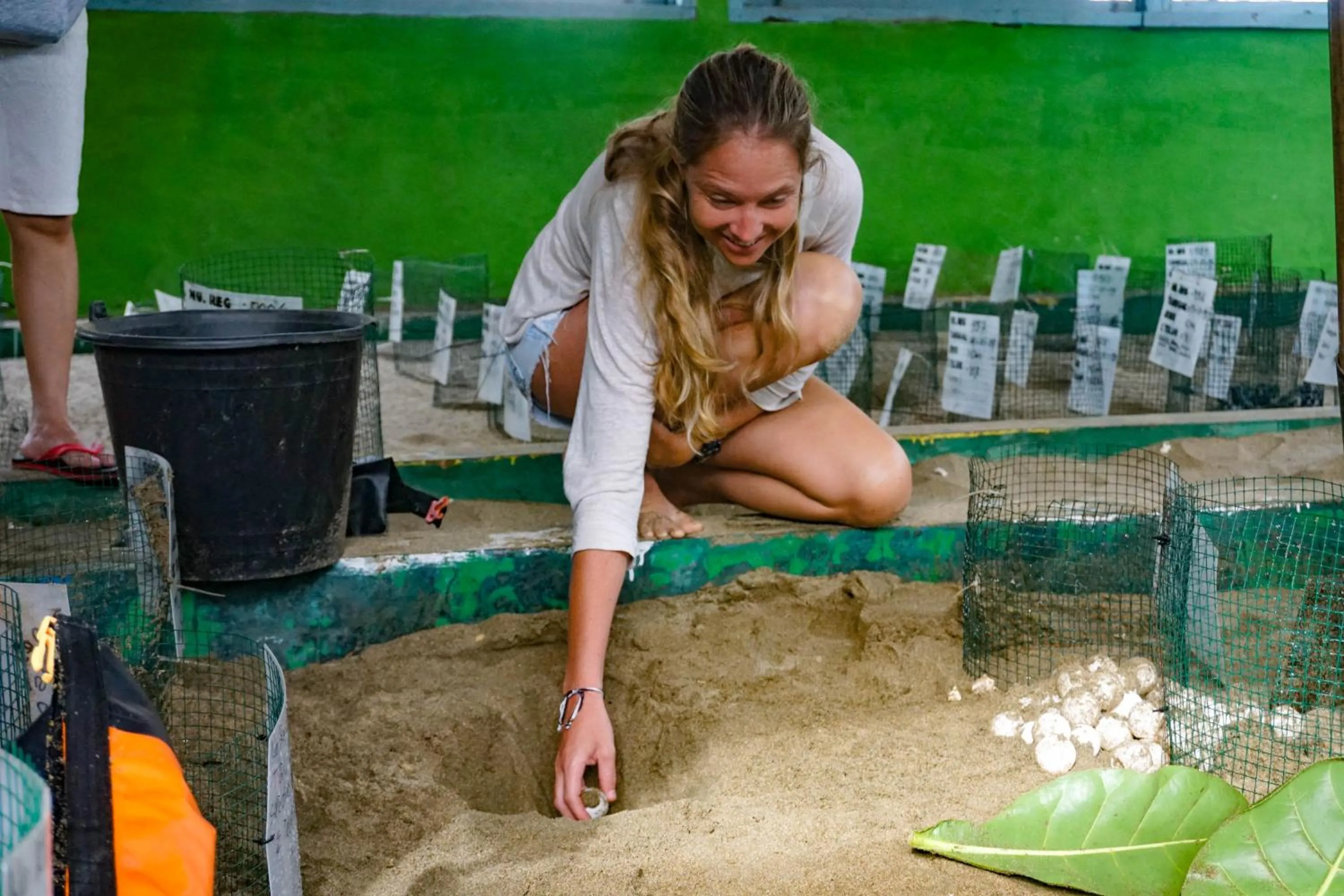 People in Wisma Pulau Merah