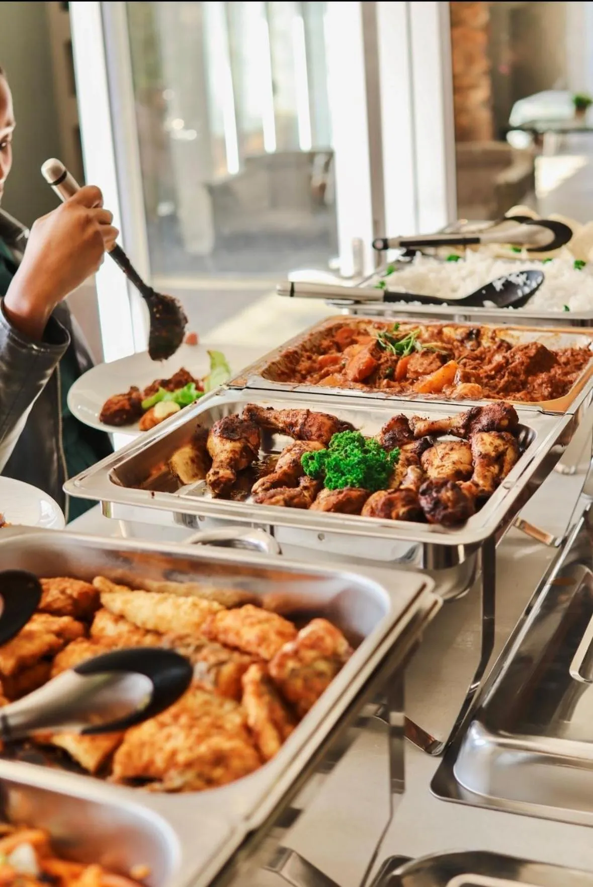 Lunch in Serene Place Guest House & Conference Venue AFFORDABLE LUXURY WITH BACKUP POWER