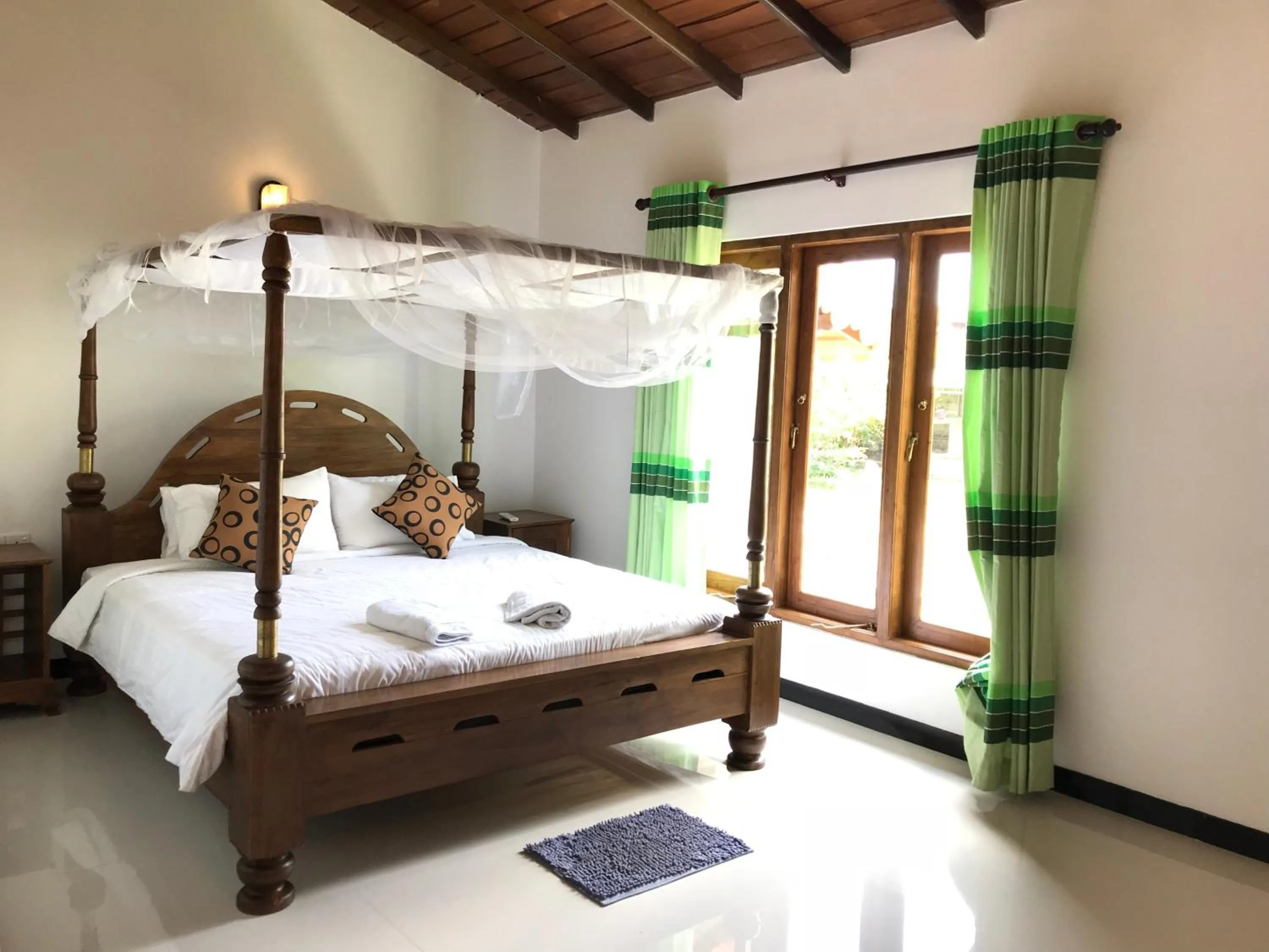 Bed in Aki Villa