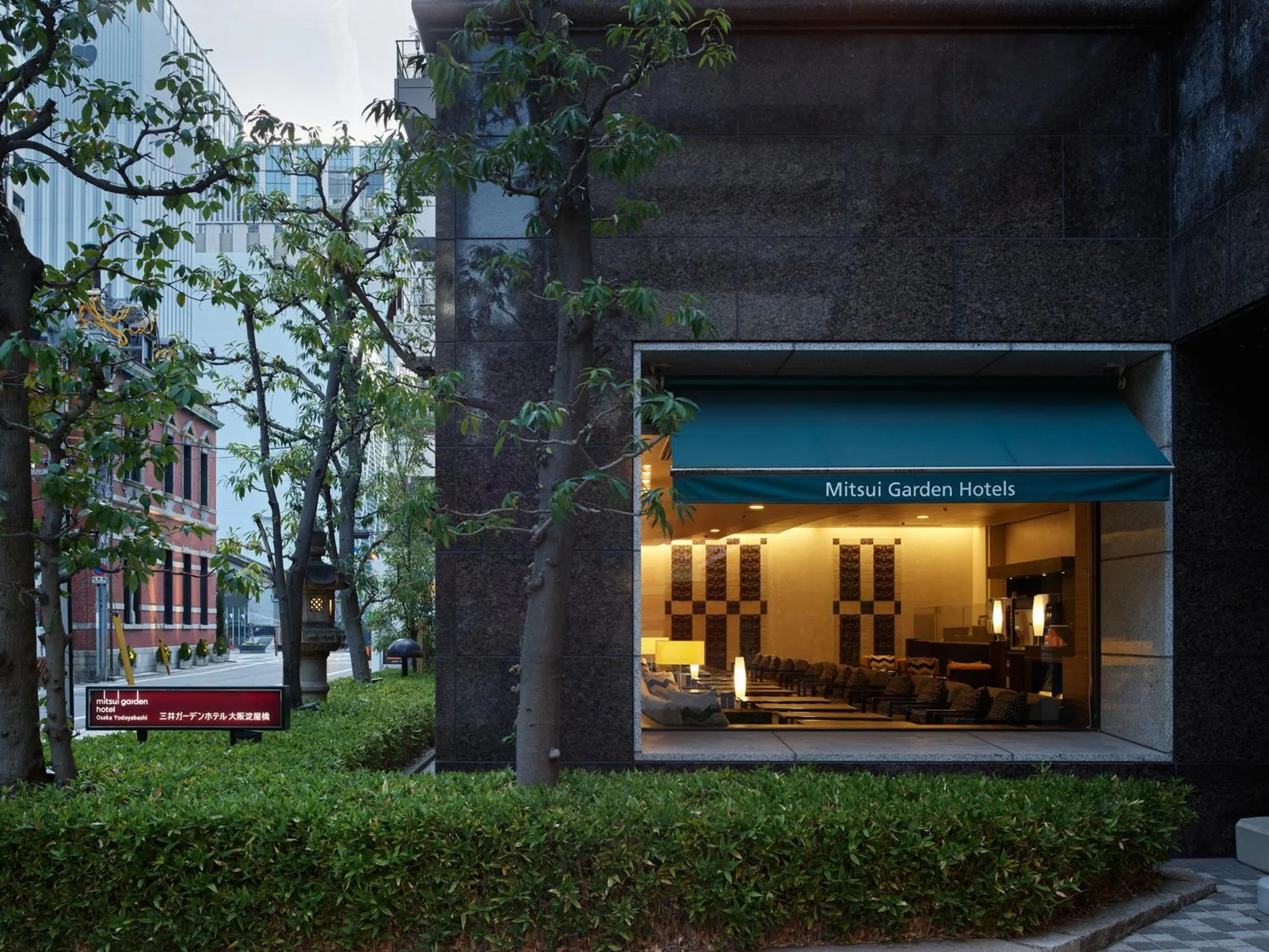 Property building in Mitsui Garden Hotel Osaka Yodoyabashi