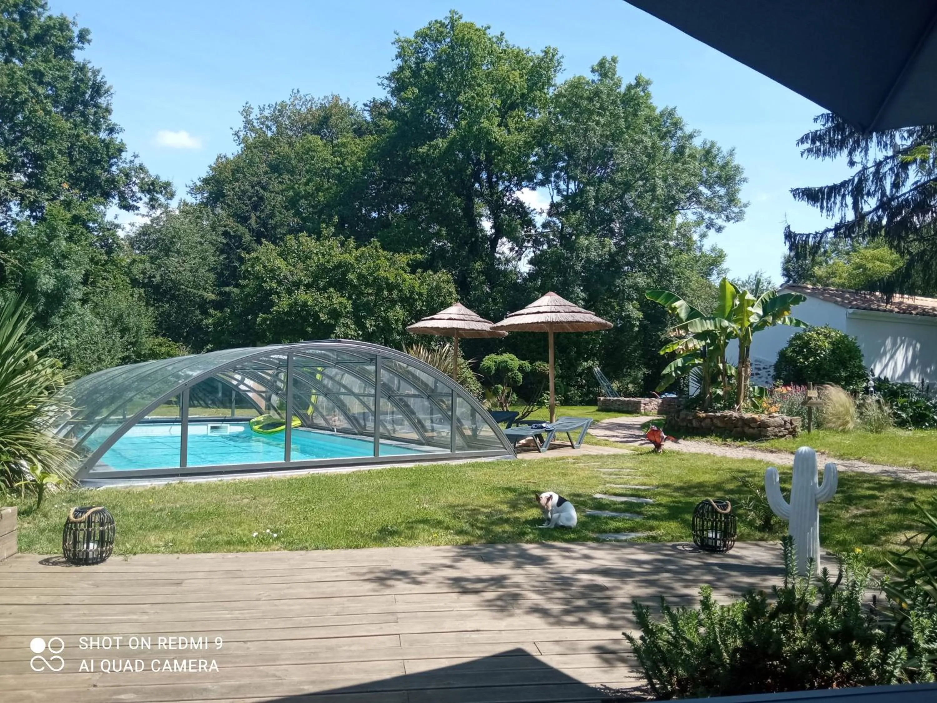 Balcony/Terrace in Mas des Vignes Piscine chauffée