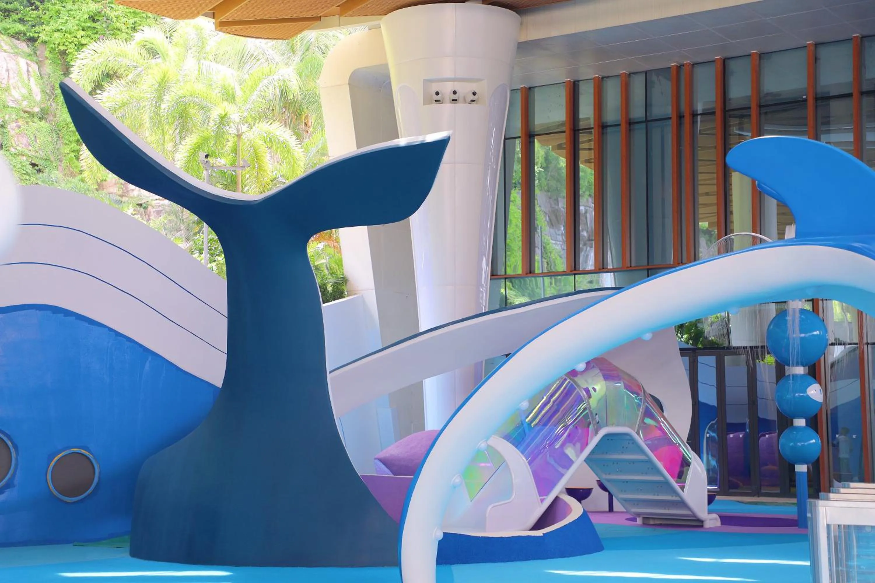 Children play ground in JW Marriott Hotel Sanya Dadonghai Bay