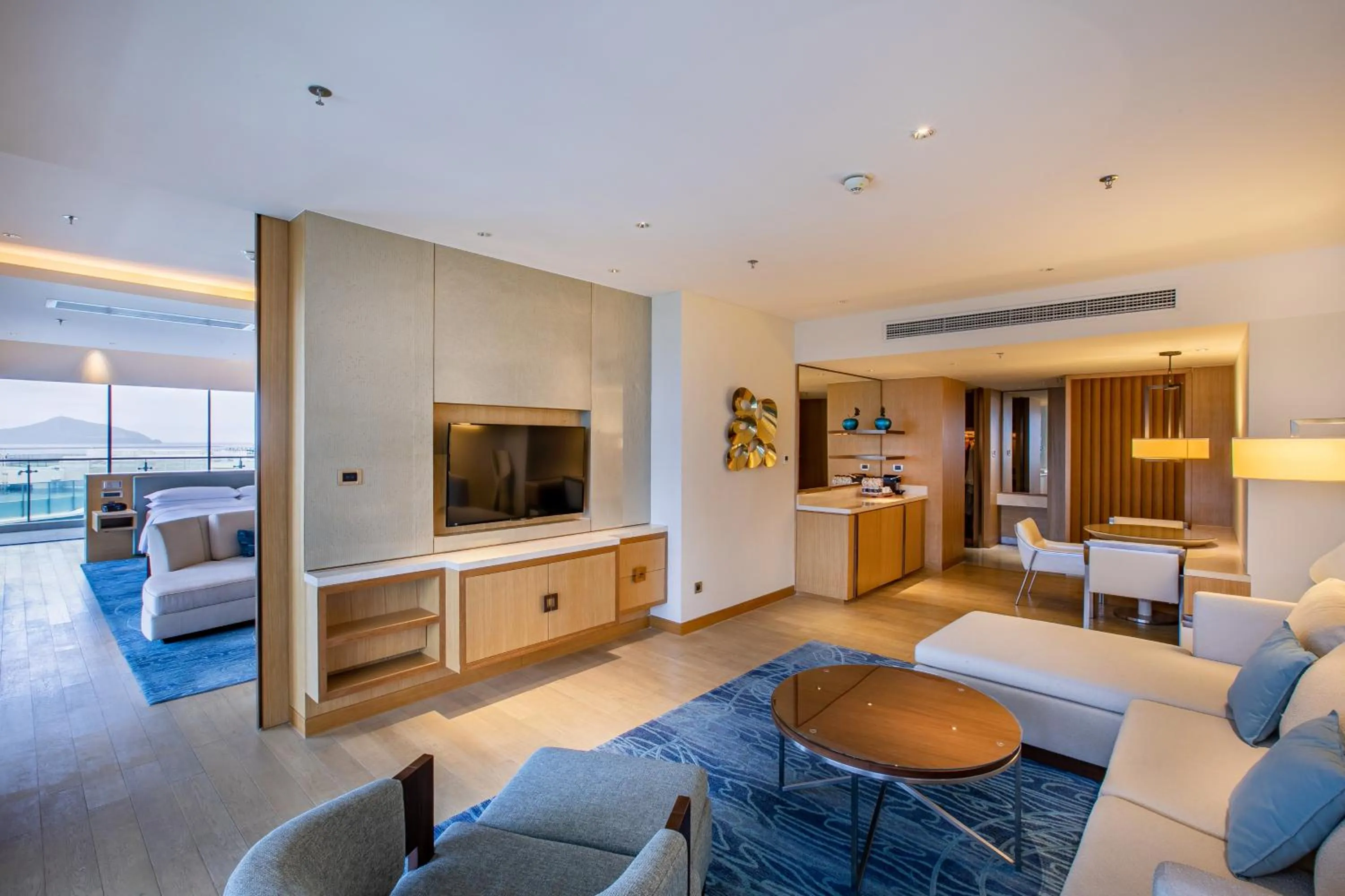 Living room in JW Marriott Hotel Sanya Dadonghai Bay