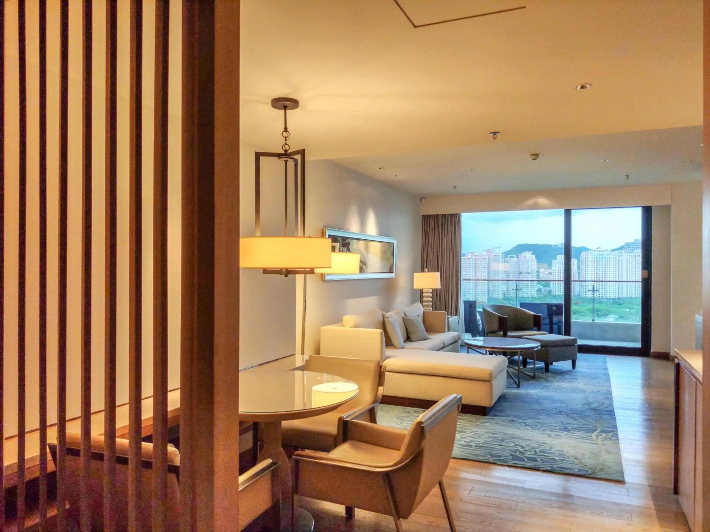 Living room in JW Marriott Hotel Sanya Dadonghai Bay