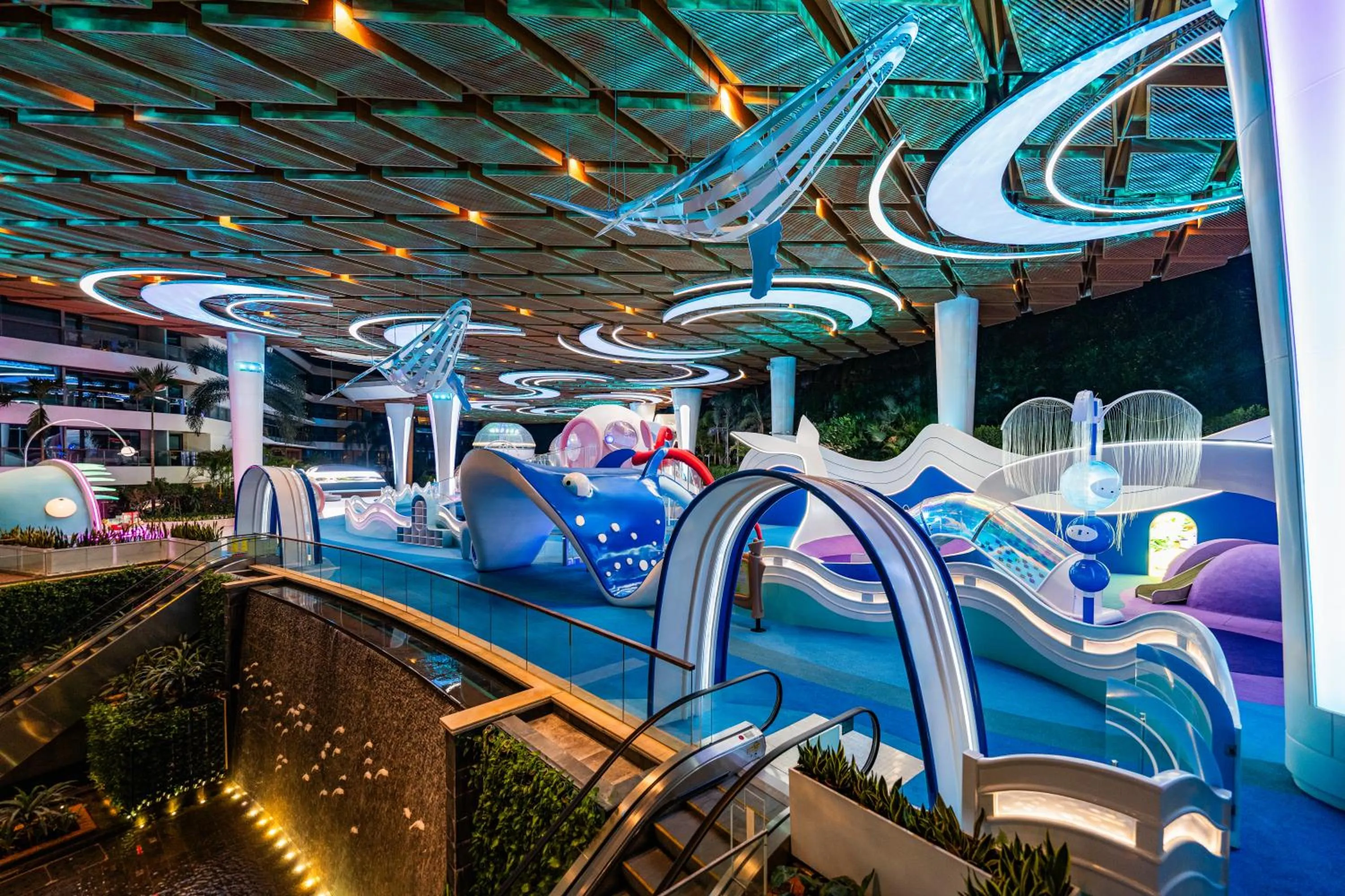 Children play ground in JW Marriott Hotel Sanya Dadonghai Bay