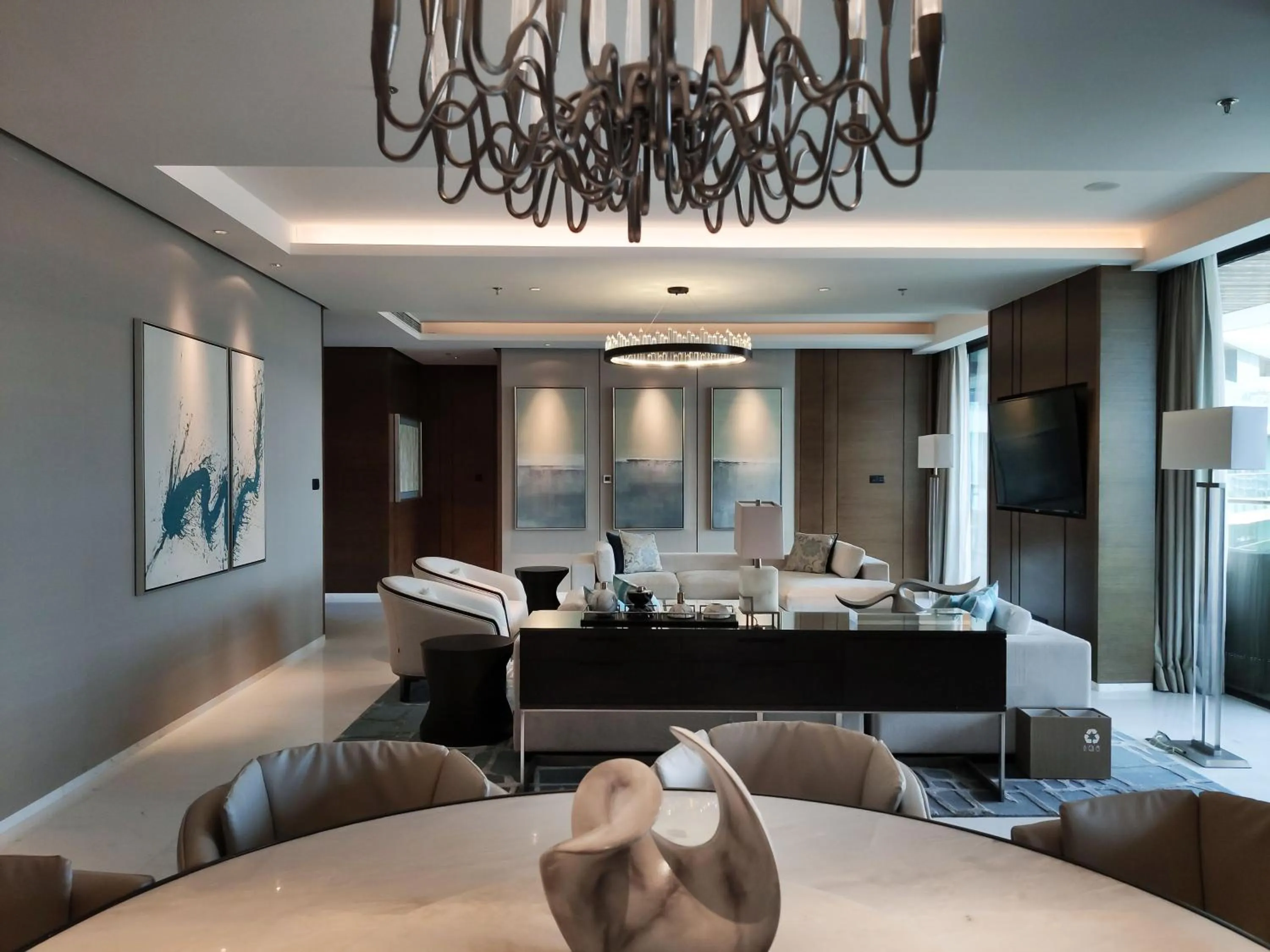 Living room in JW Marriott Hotel Sanya Dadonghai Bay