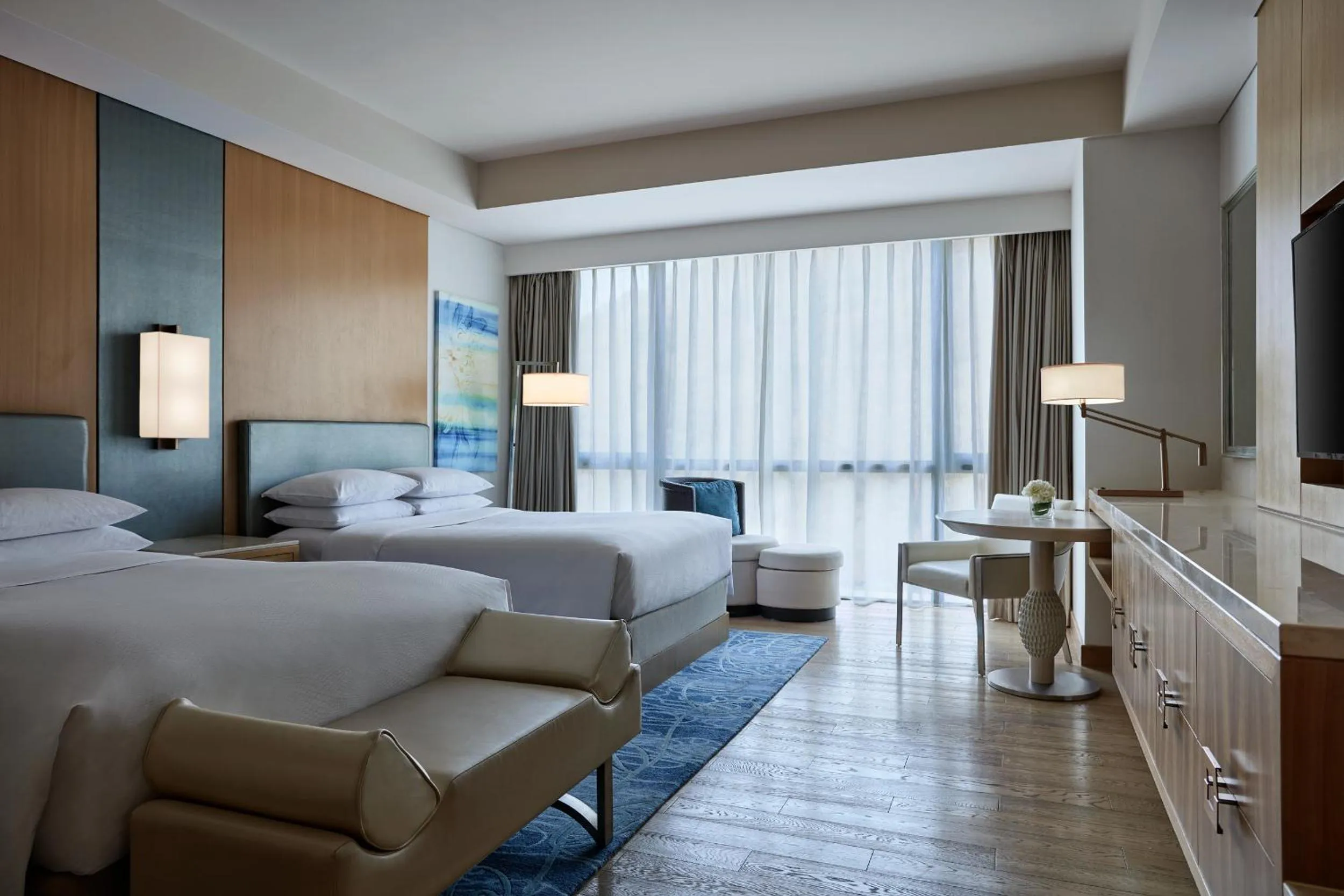 Bed in JW Marriott Hotel Sanya Dadonghai Bay