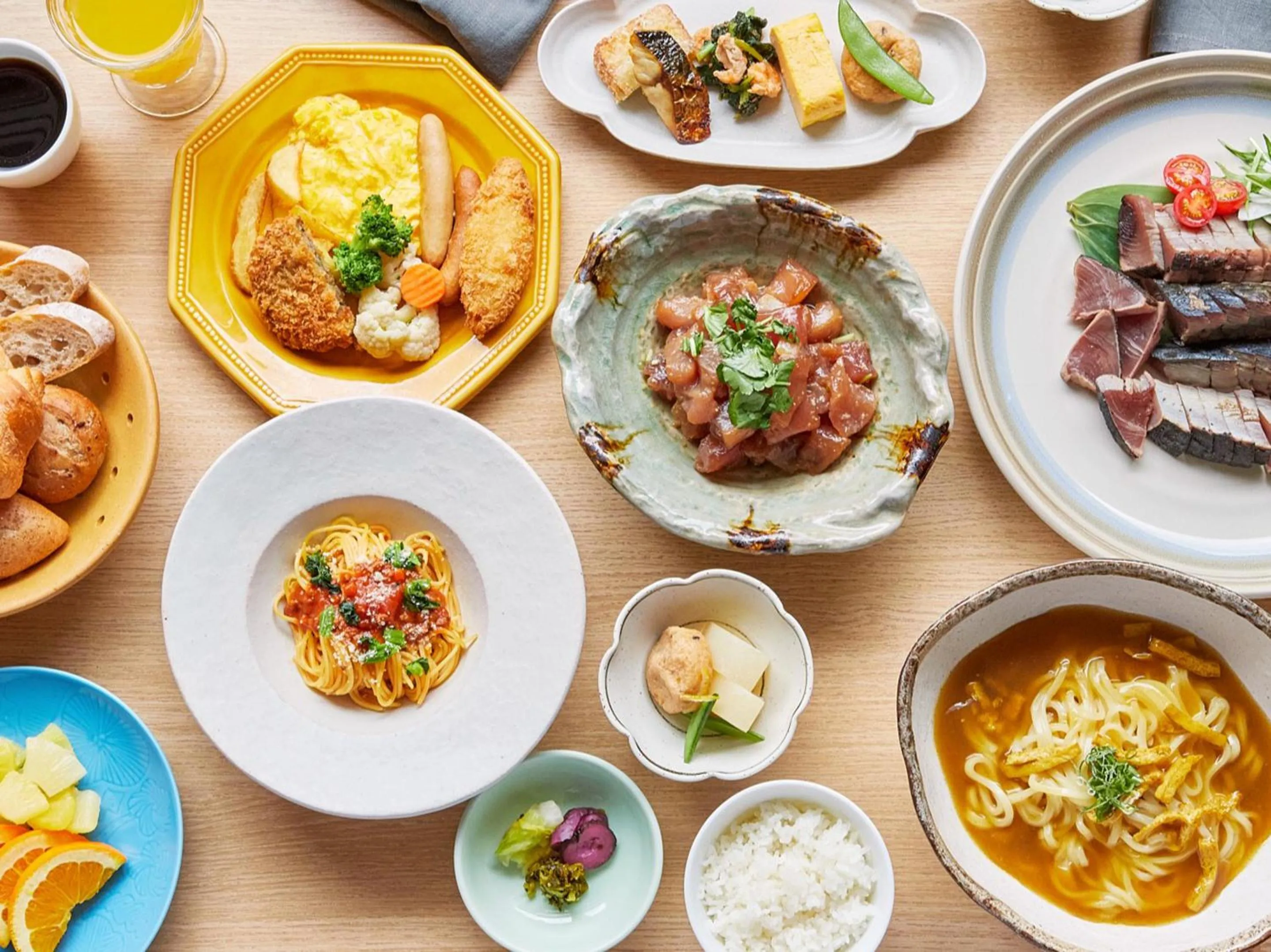 Breakfast in Mitsui Garden Hotel Kyoto Shijo