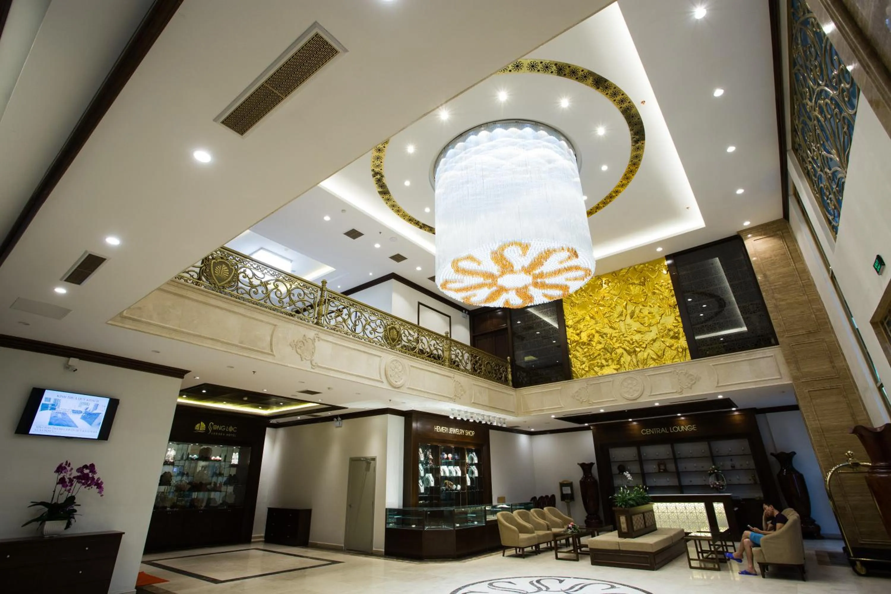 Property logo or sign in Song Loc Luxury Hotel