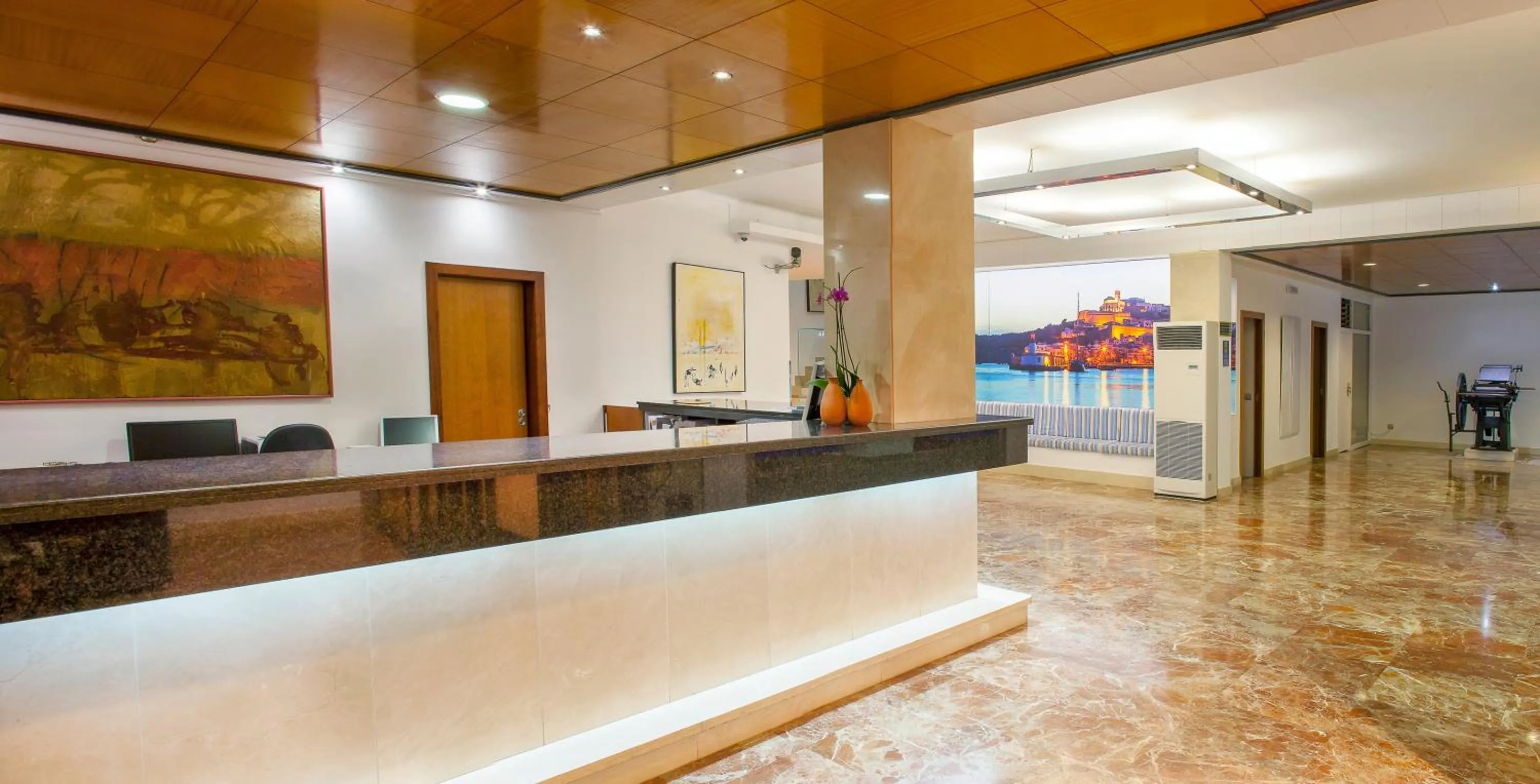 Lobby or reception in Hotel Ibiza Playa