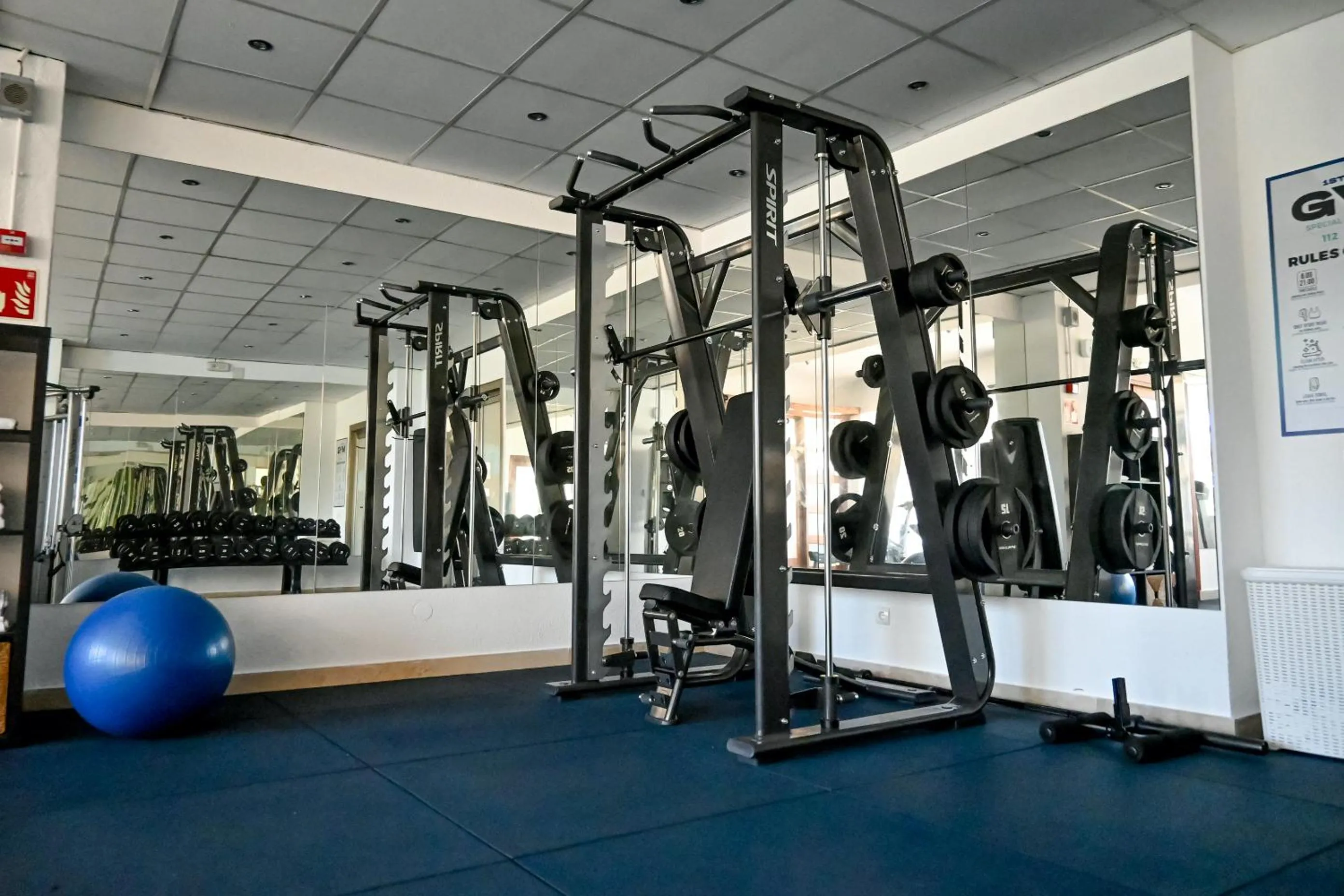 Fitness centre/facilities in Hotel Ibiza Playa