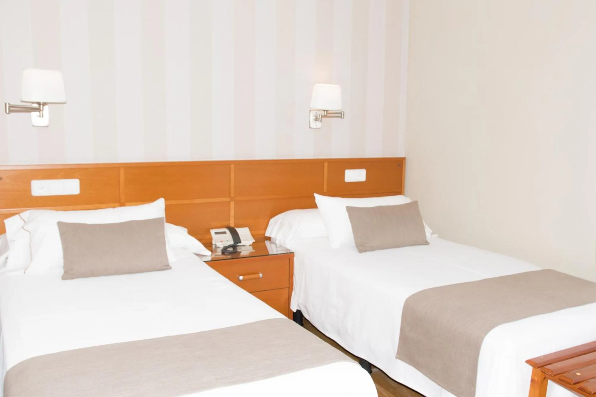 Bedroom, Bed in Hotel A Queimada