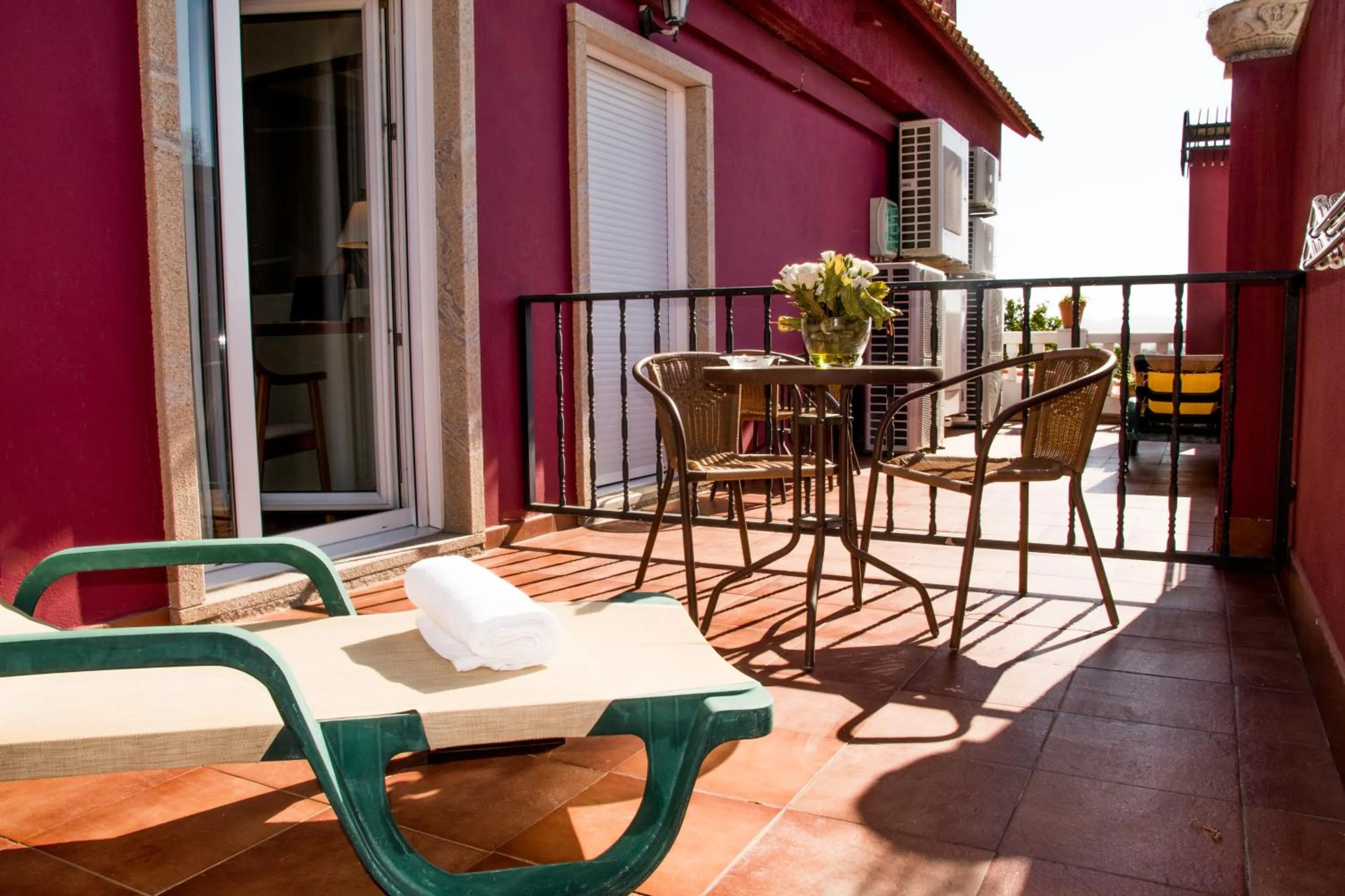 Balcony/Terrace in Hotel A Queimada