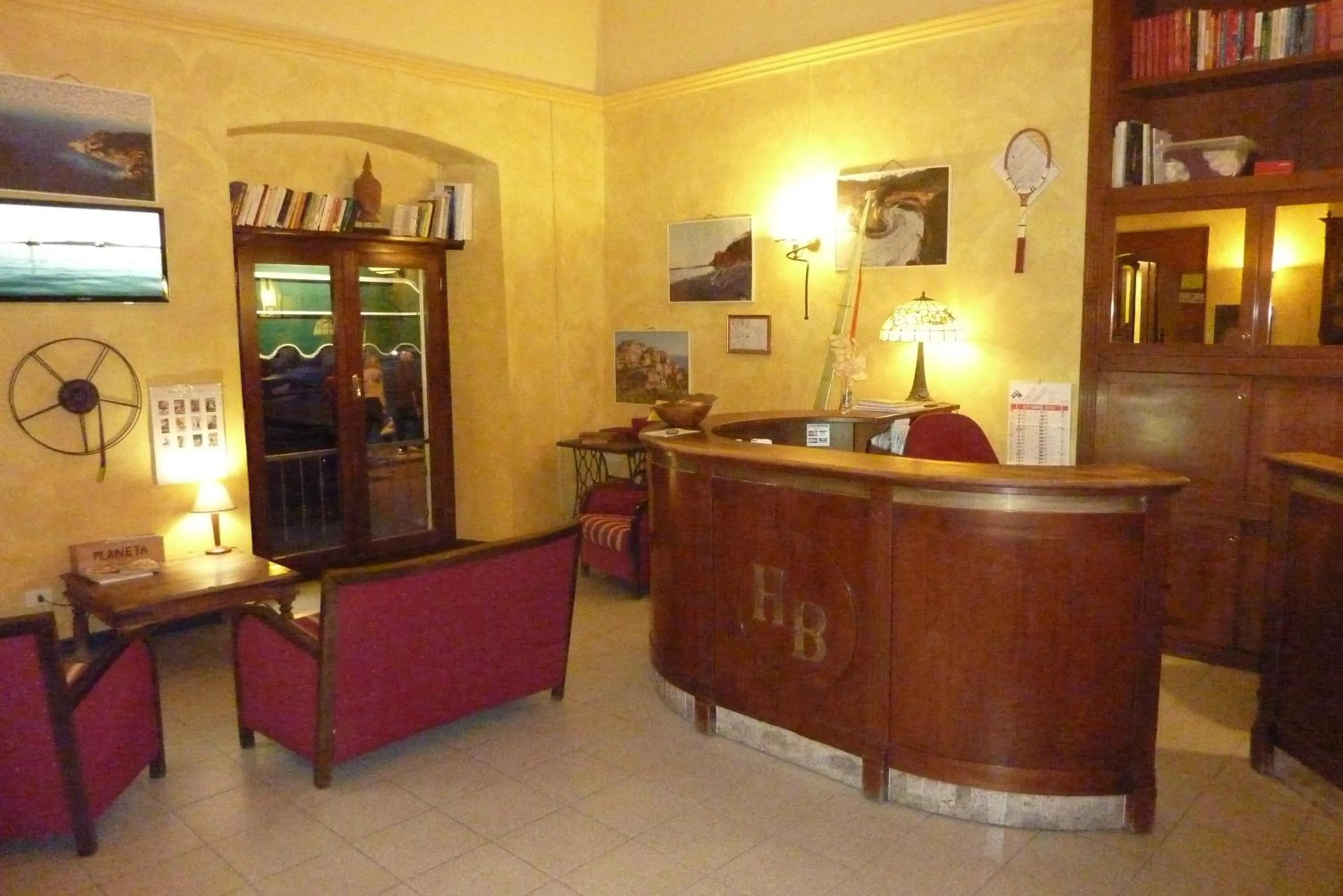 Lobby or reception in Hotel Baia