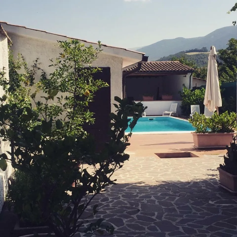 Pool view in Hotel Boni Cerri