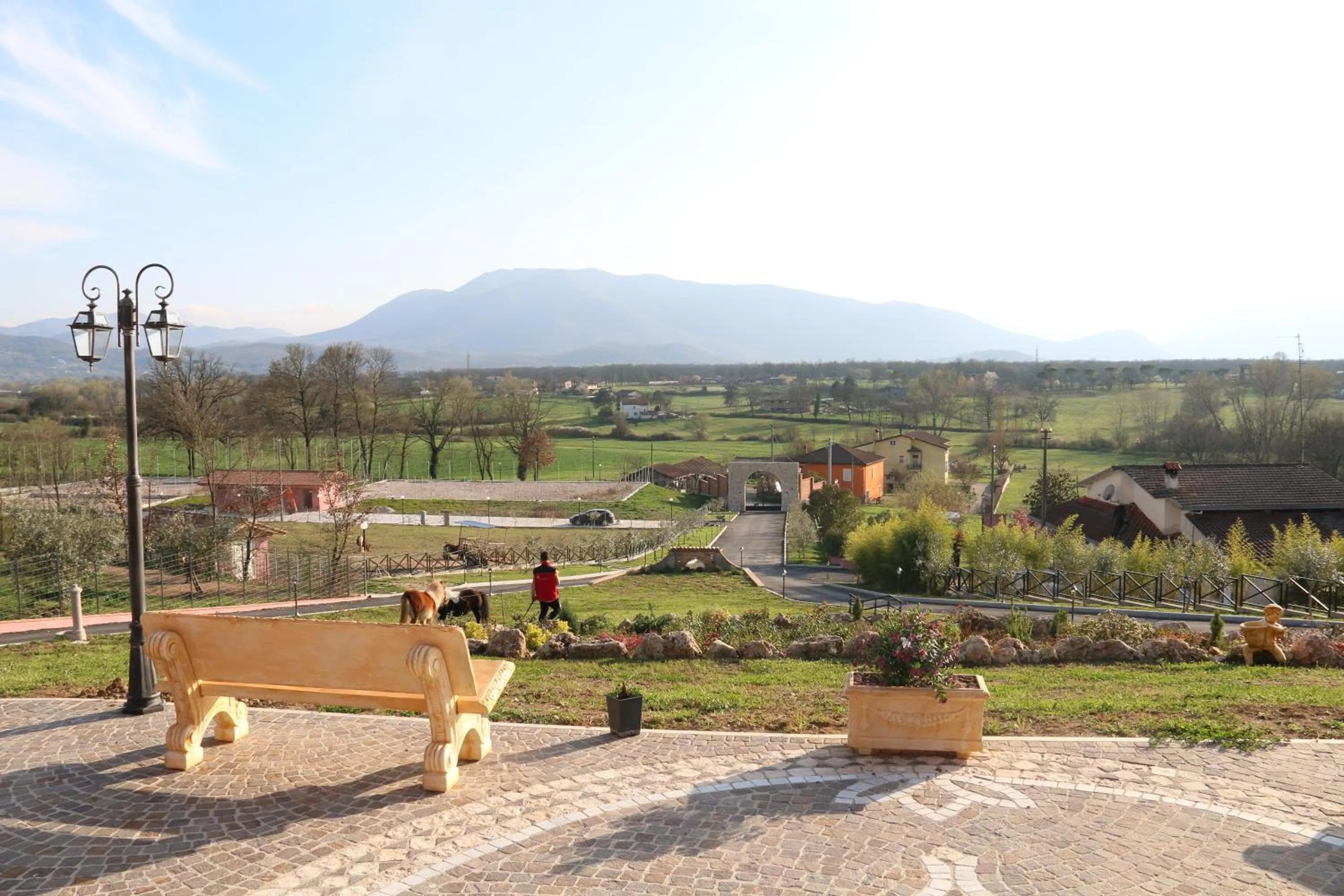 Garden in Agriturismo ciociaro " il colle " HOTEL RISTORANTE