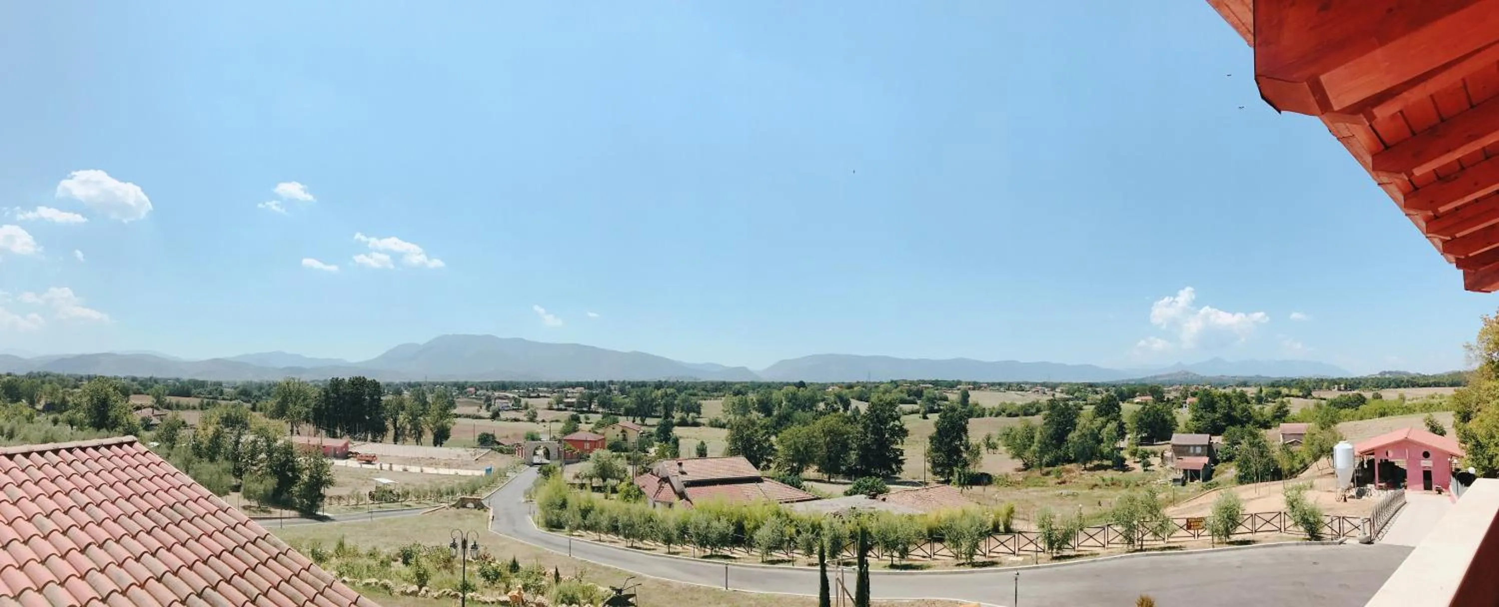 View (from property/room) in Agriturismo ciociaro " il colle " HOTEL RISTORANTE