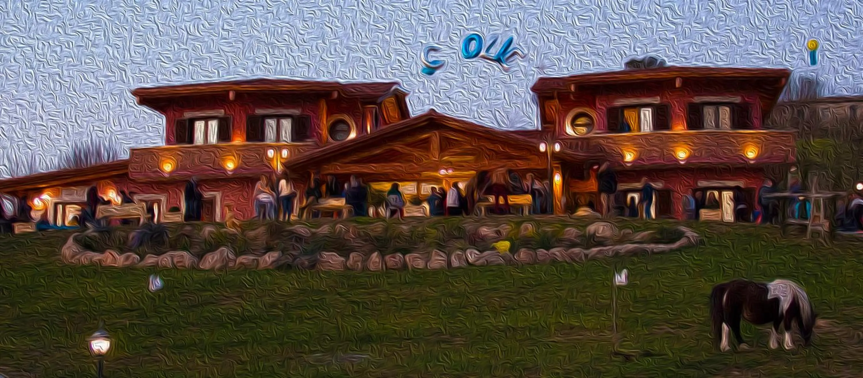 Property building in Agriturismo ciociaro " il colle " HOTEL RISTORANTE