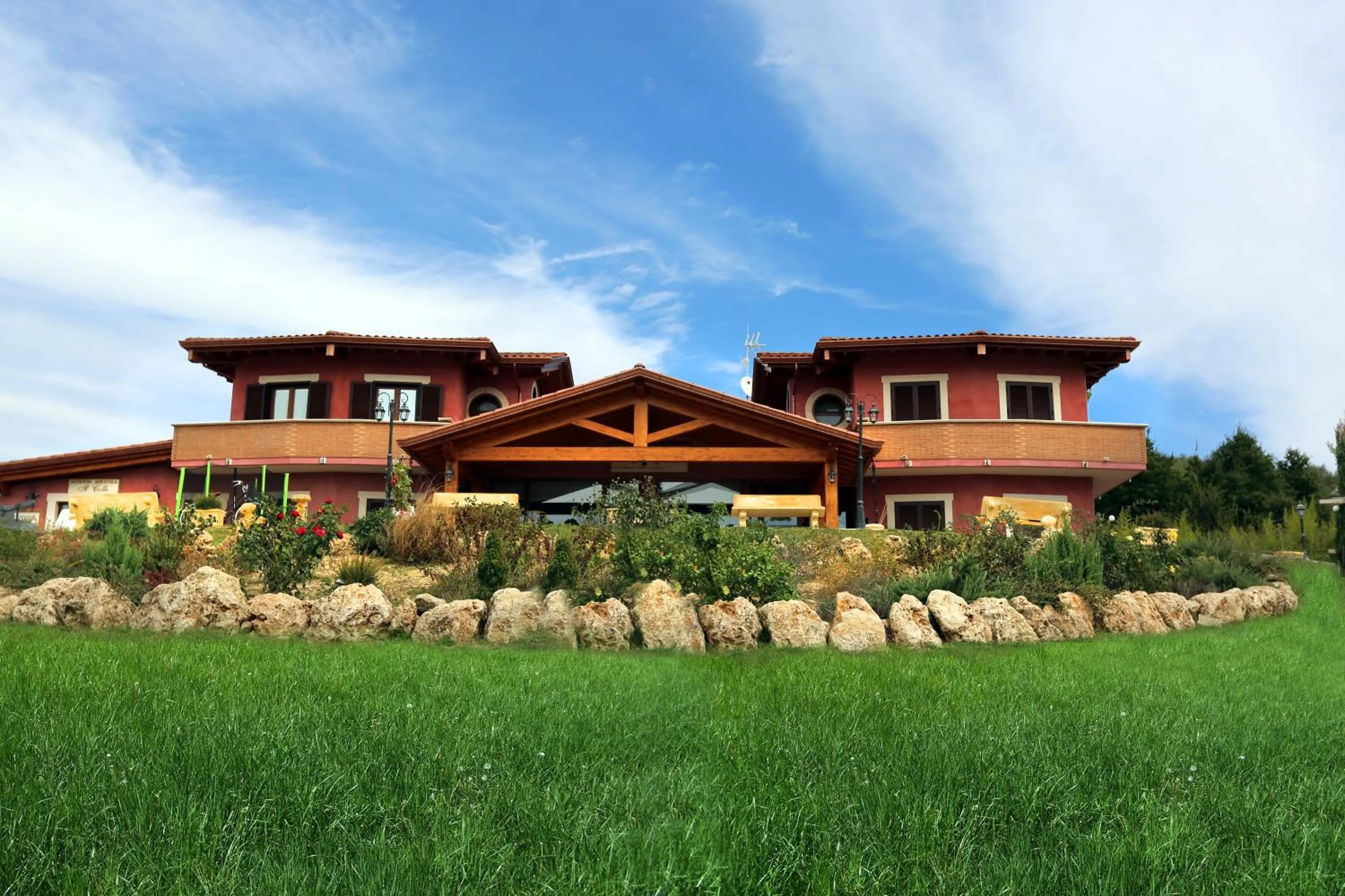 Facade/entrance in Agriturismo ciociaro " il colle " HOTEL RISTORANTE