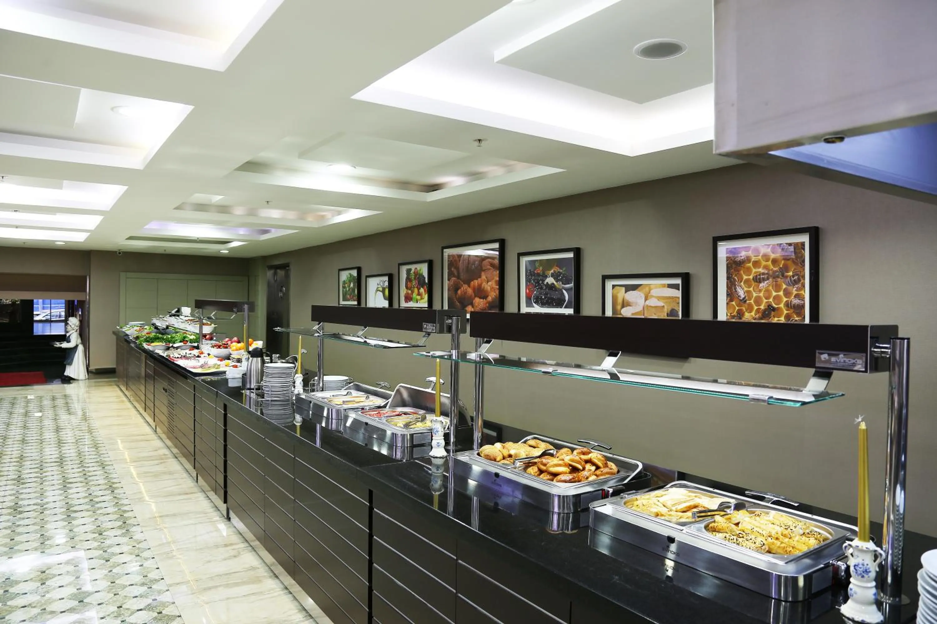 Buffet breakfast in Benler Otel Laleli ISTanbul
