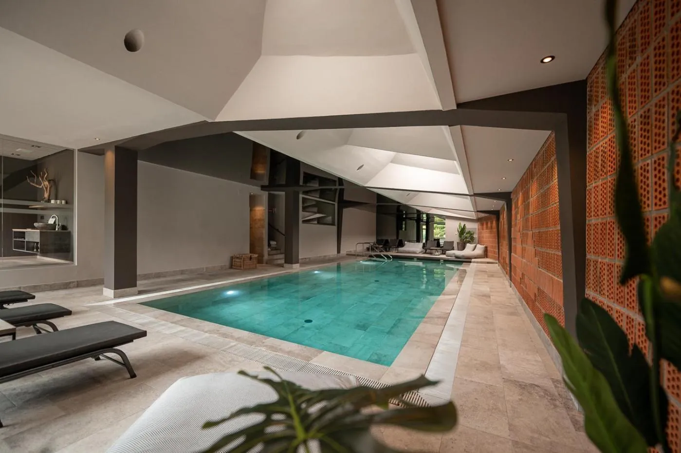 Swimming pool in Hotel Pollinger