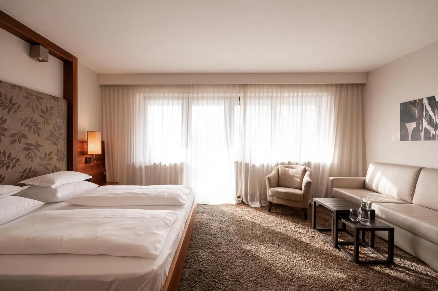 Photo of the whole room, Bed in Hotel Pollinger