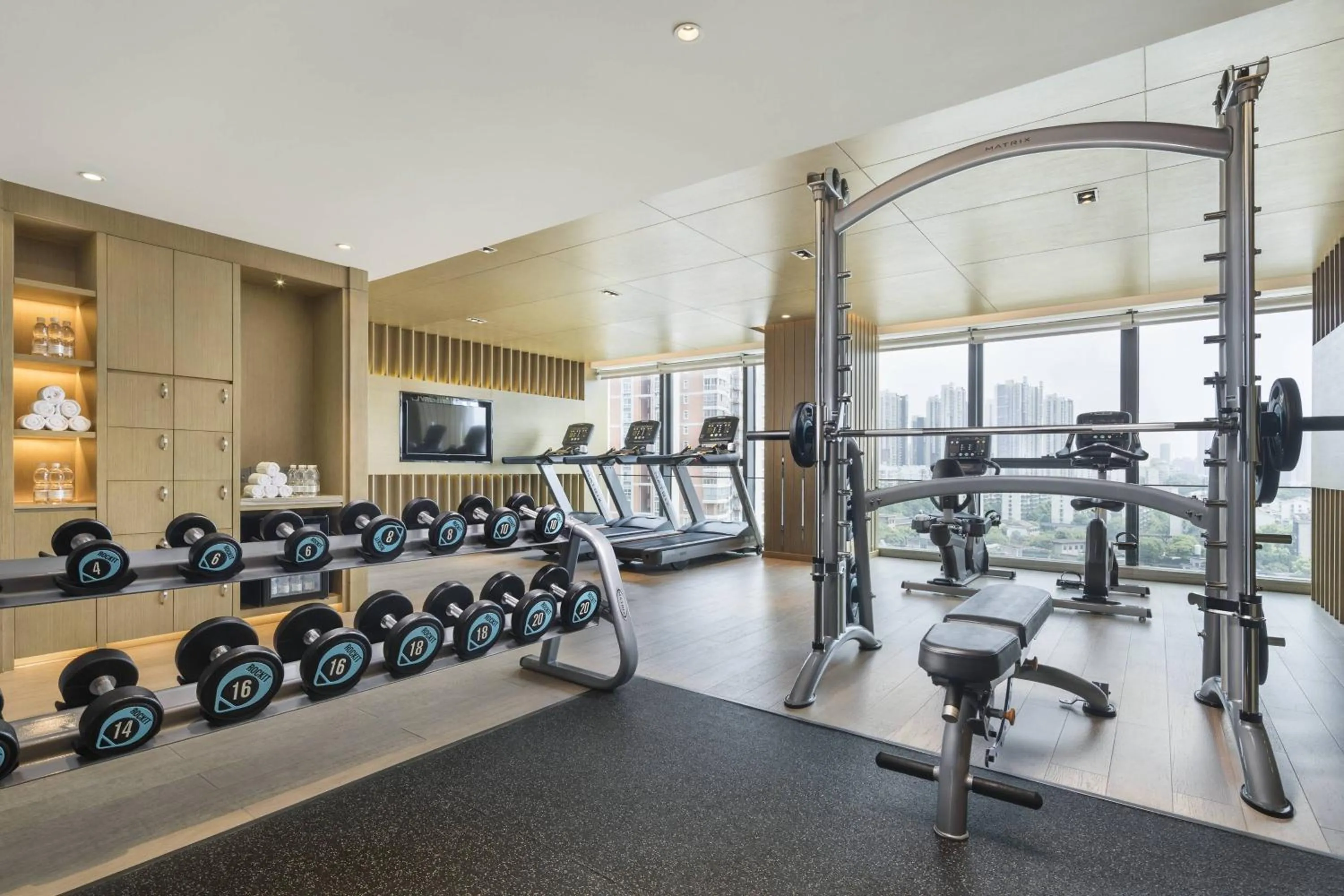 Fitness centre/facilities in Courtyard by Marriott Changsha South