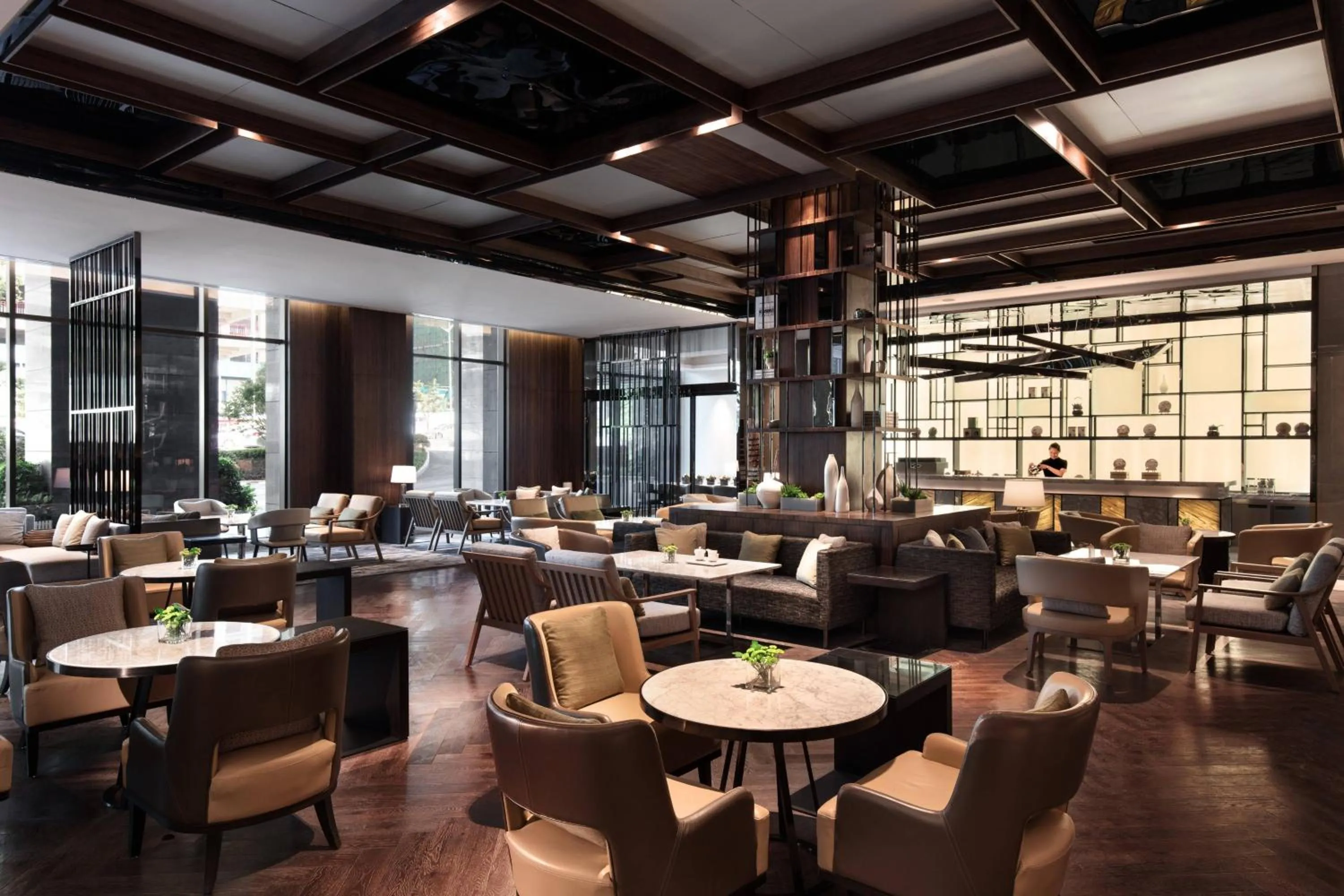 Lounge or bar in Courtyard by Marriott Changsha South
