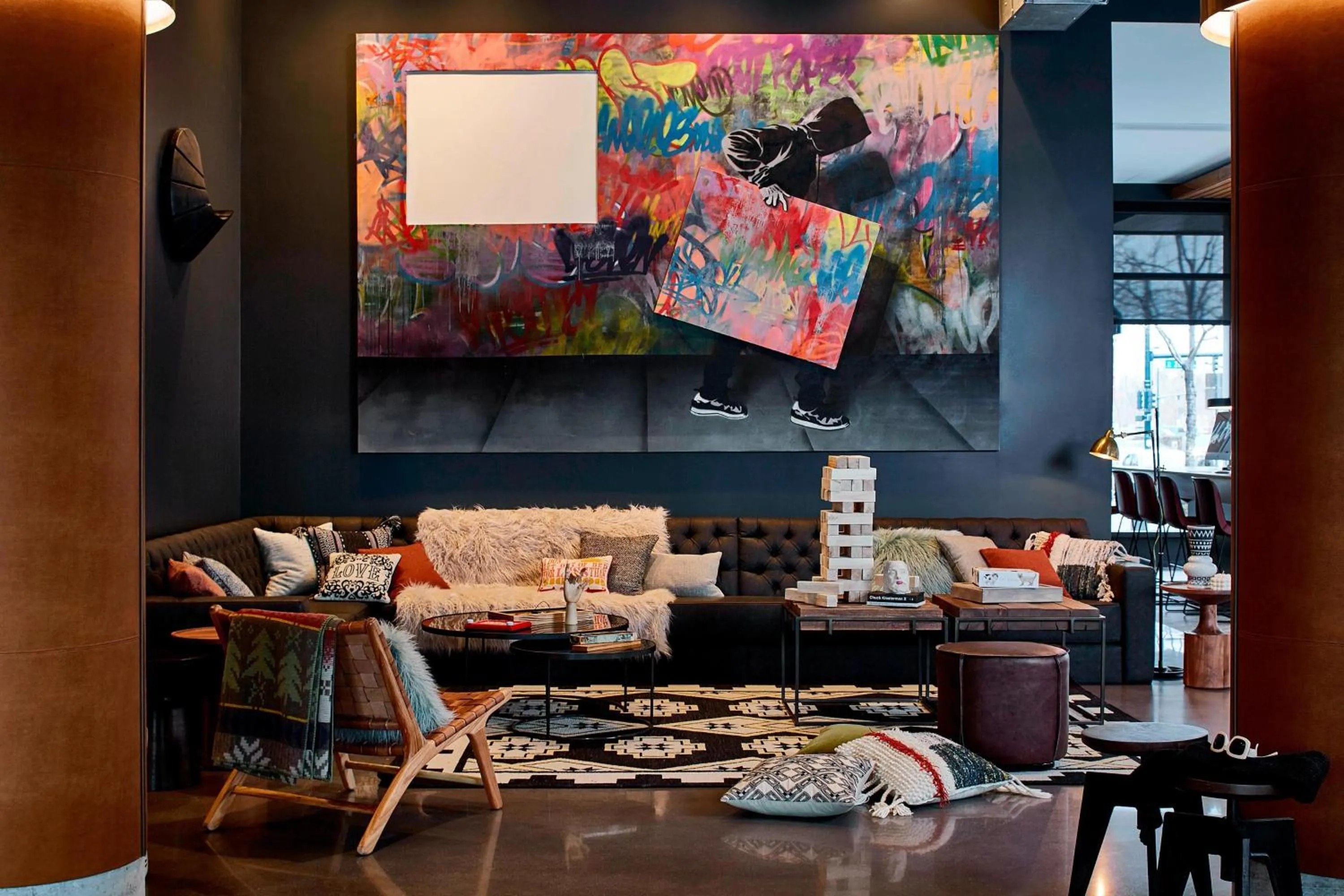 Lobby or reception in MOXY Denver Cherry Creek