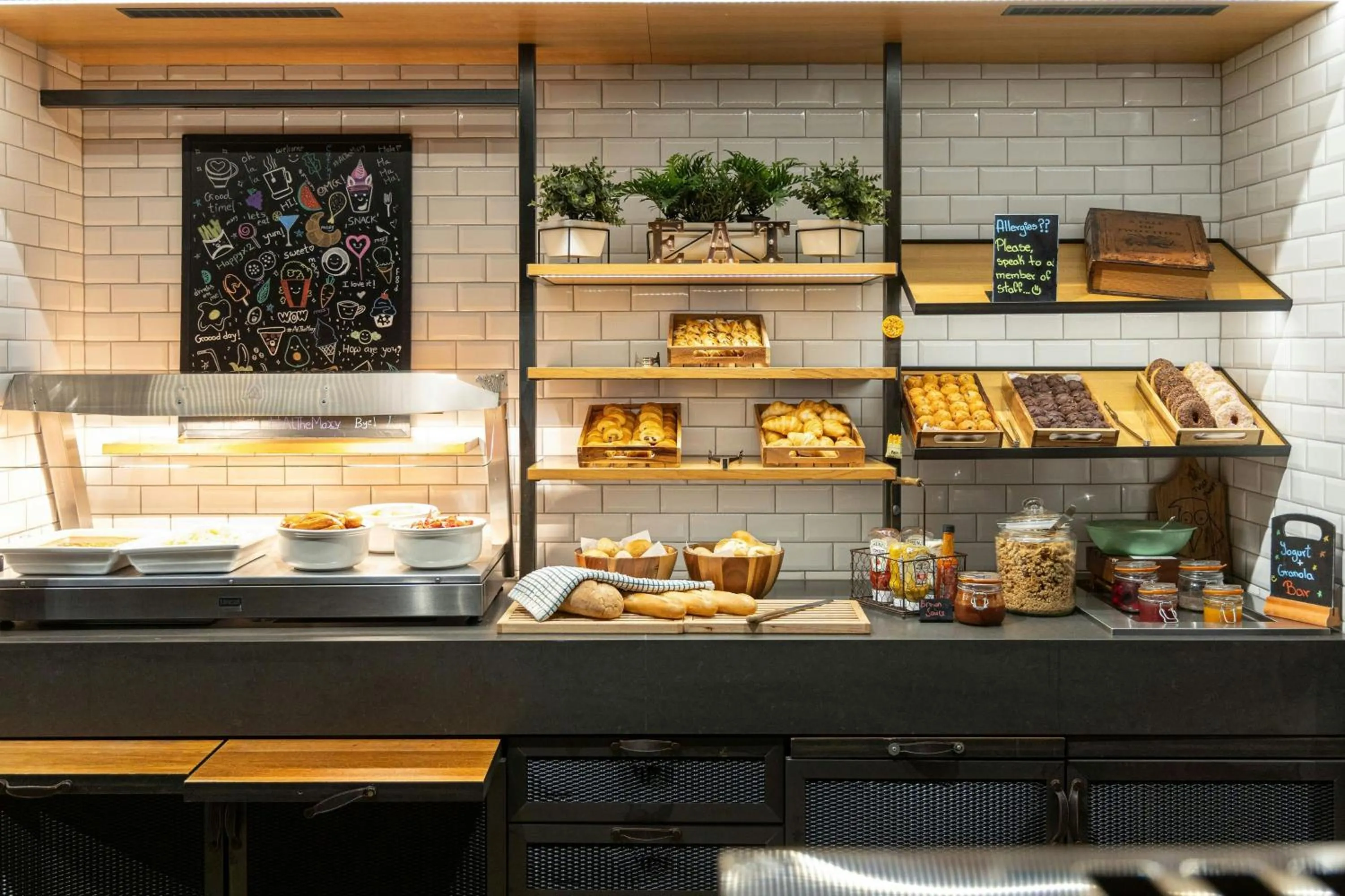 Breakfast in Moxy London Stratford