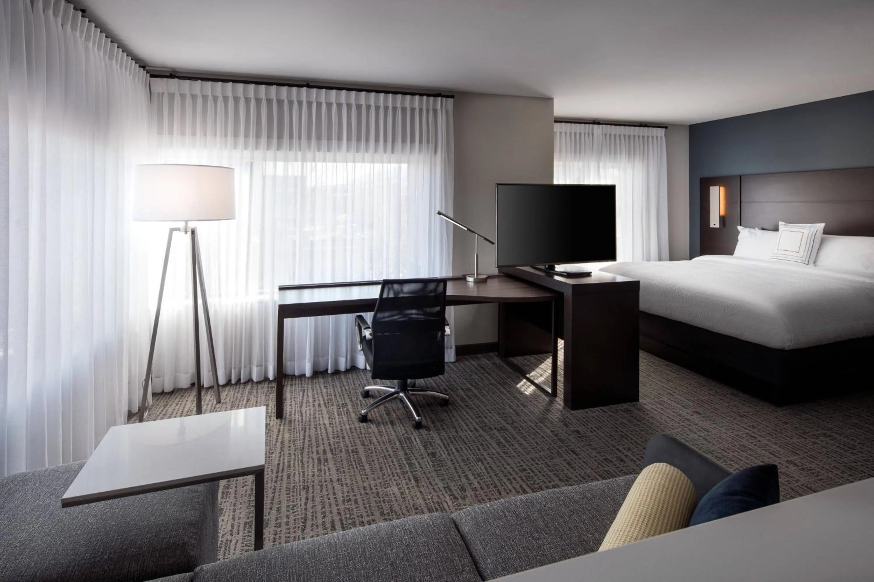 Bedroom, Bed in Residence Inn by Marriott Boulder Canyon Boulevard