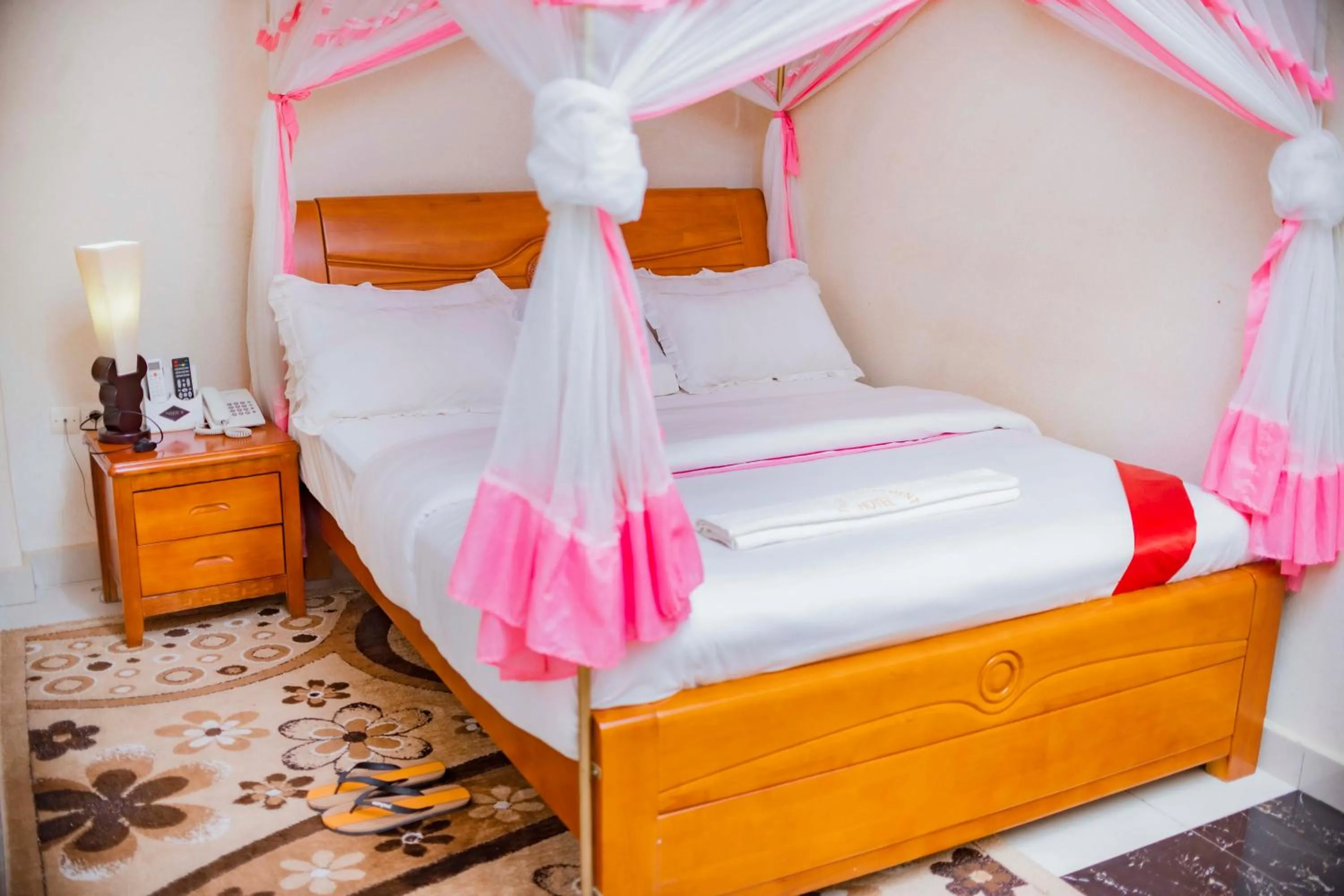 Bed in Tigers's apartment Hotel