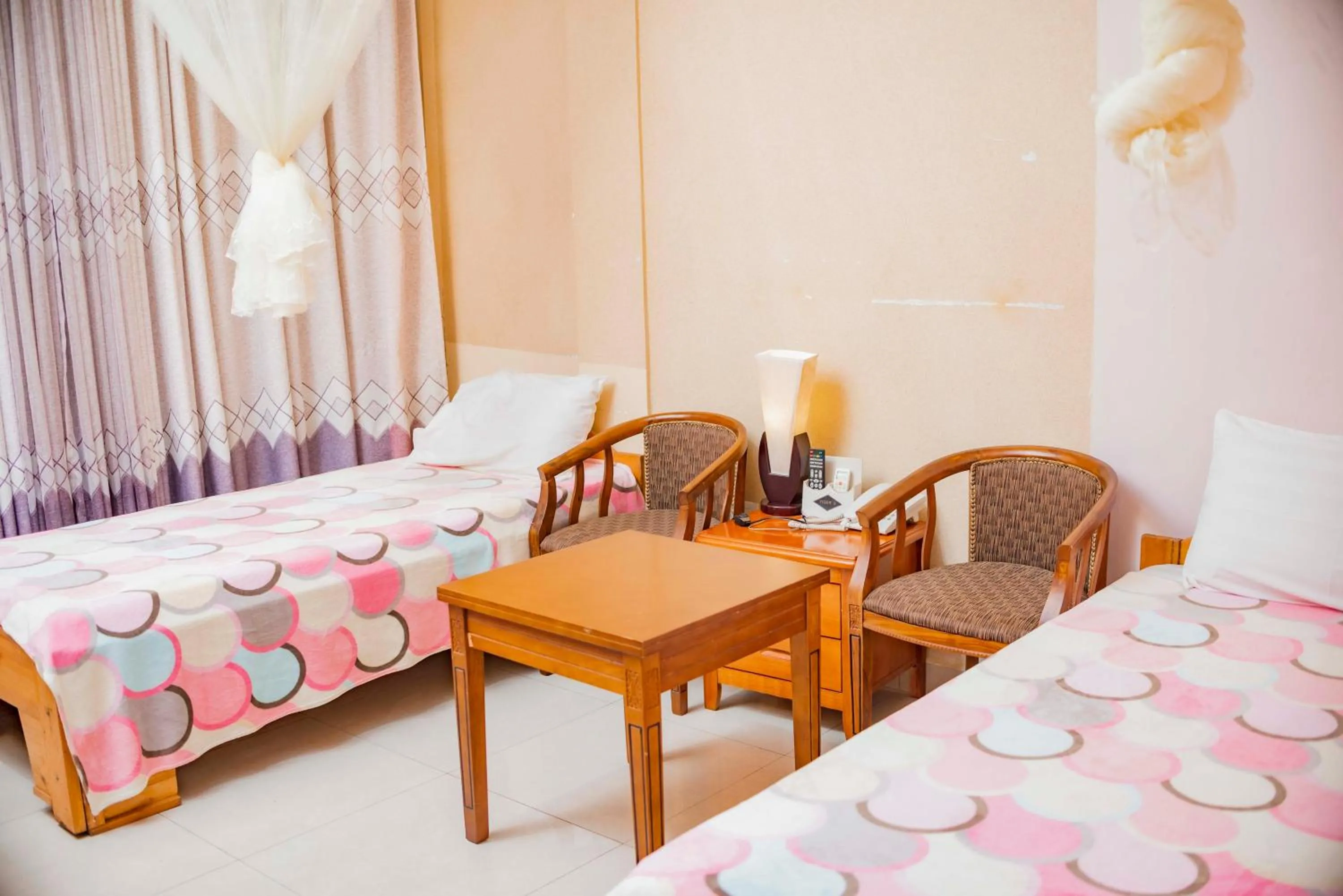 Bed in Tigers's apartment Hotel