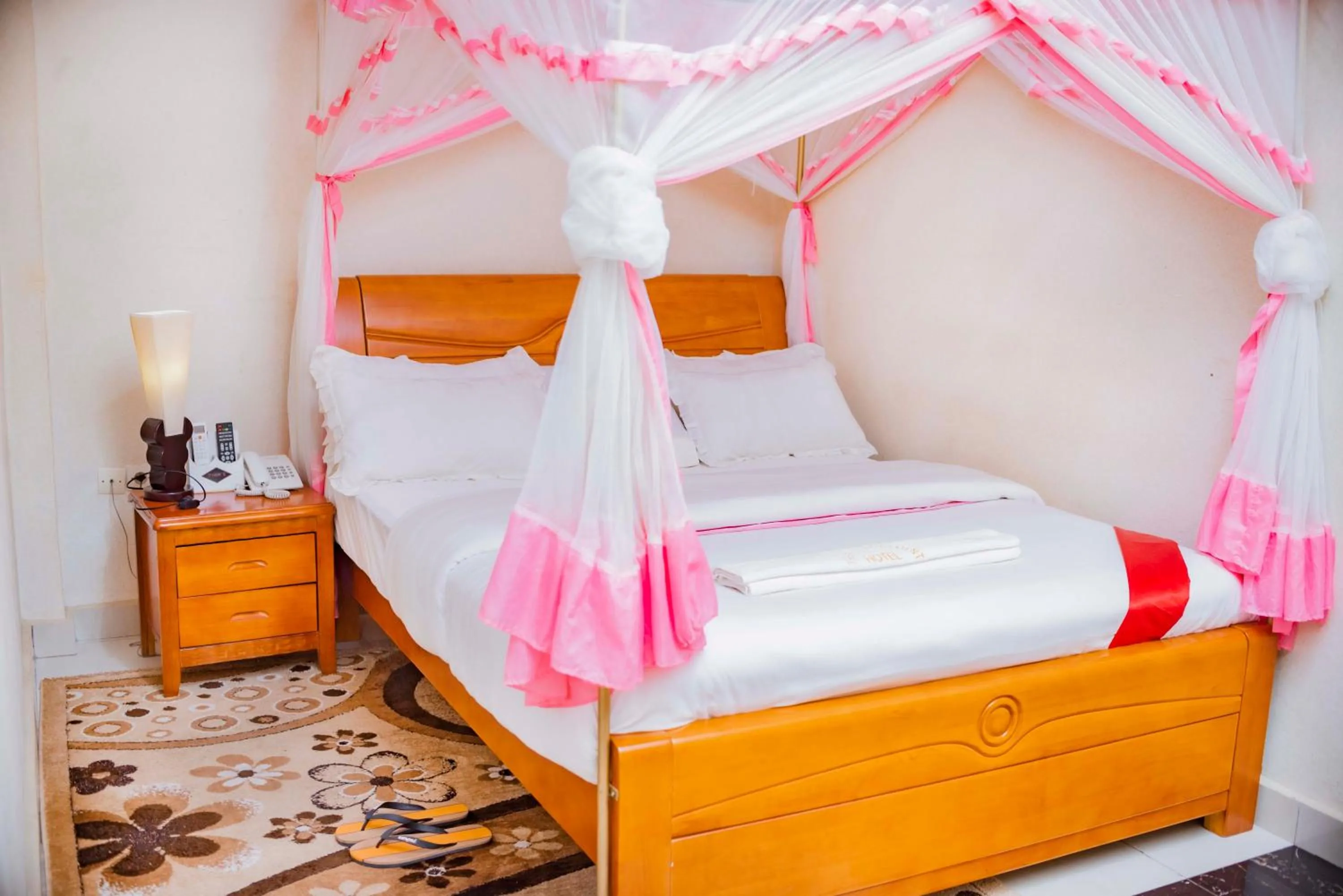 Bed in Tigers's apartment Hotel
